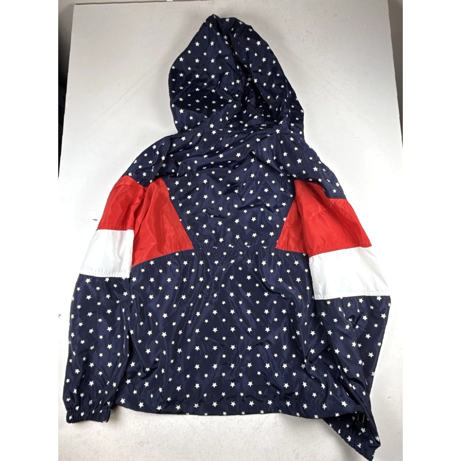 Vintage NWT Simply Southern Anorak Stars & Stripes Windbreaker Jacket 2XL Red White & Blue Women Windbreaker Stars 2XL Size XXL / US 16-18 / IT 52-54 - 6 Thumbnail