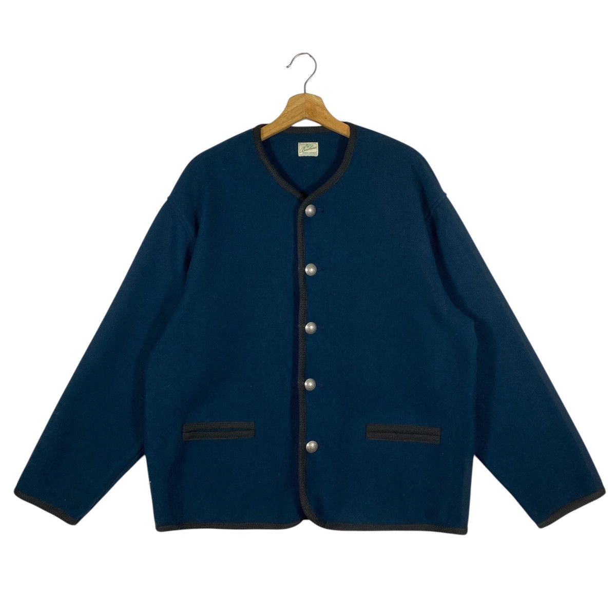 Vintage Vintage Backers Wool Tyrol Button Jacket F Size Fit L Size US L / EU 52-54 / 3 - 1 Thumbnail