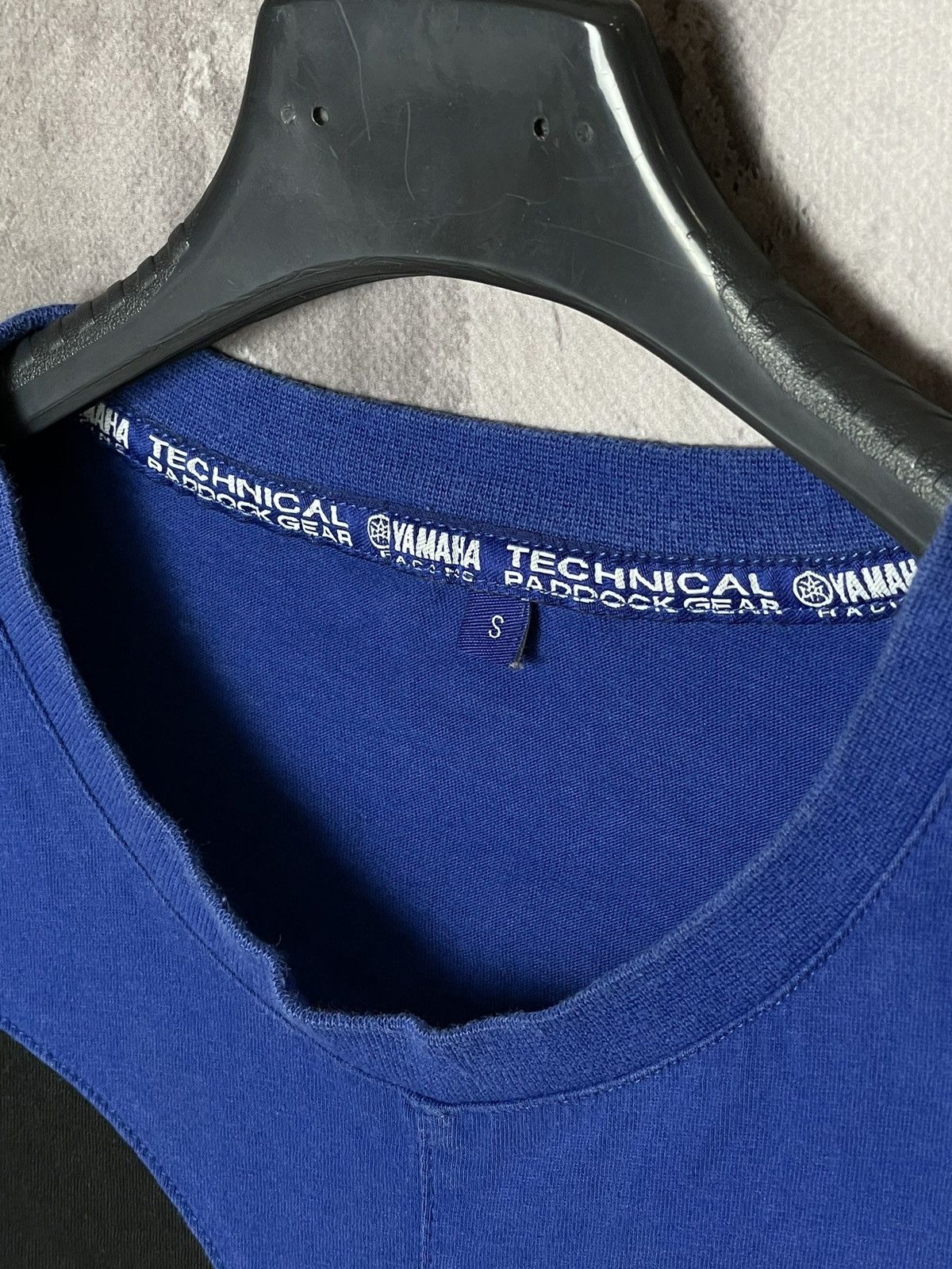 Vintage × Yamaha Vintage Streetwear Moto Racing Yamaha Blue T shirt Size US M / EU 48-50 / 2 - 8 Thumbnail