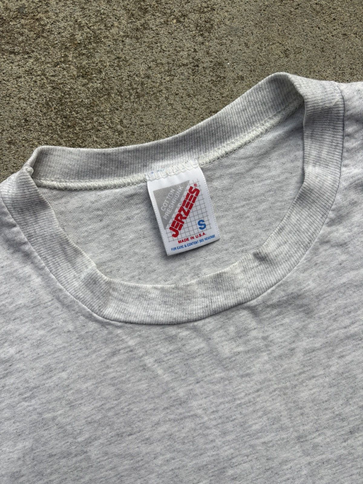 Jerzees Vintage 90s jerzees blank sleeveless t-shirt Size small Size US S / EU 44-46 / 1 - 2 Thumbnail