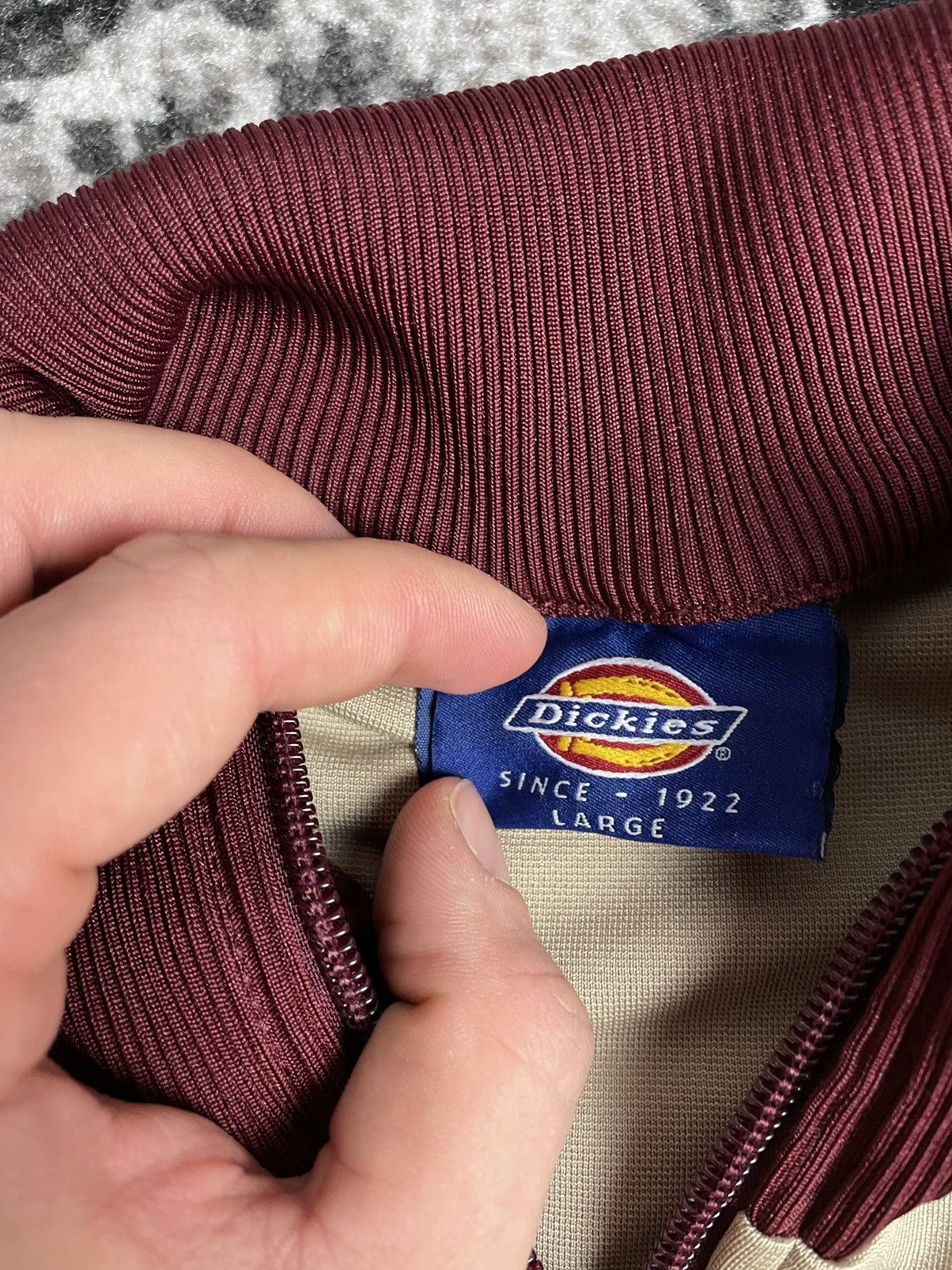 Dickies × Vintage Vintage Dickies Full Zip Rare Sweatshirt Size US L / EU 52-54 / 3 - 9 Thumbnail