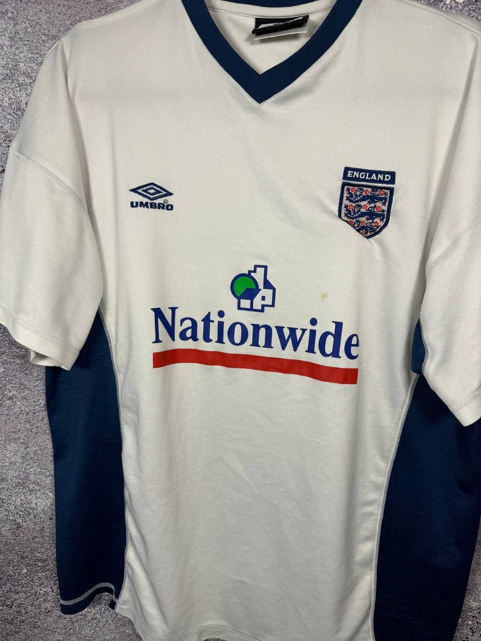 Umbro England National Team 2002 Training Jersey Umbro Size US XL / EU 56 / 4 - 4 Thumbnail