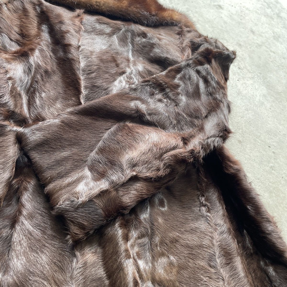 Beauty Beast Vintage Kinoshita Beaver Fox Fur 90s Rare Jacket Japan Size M / US 6-8 / IT 42-44 - 6 Thumbnail