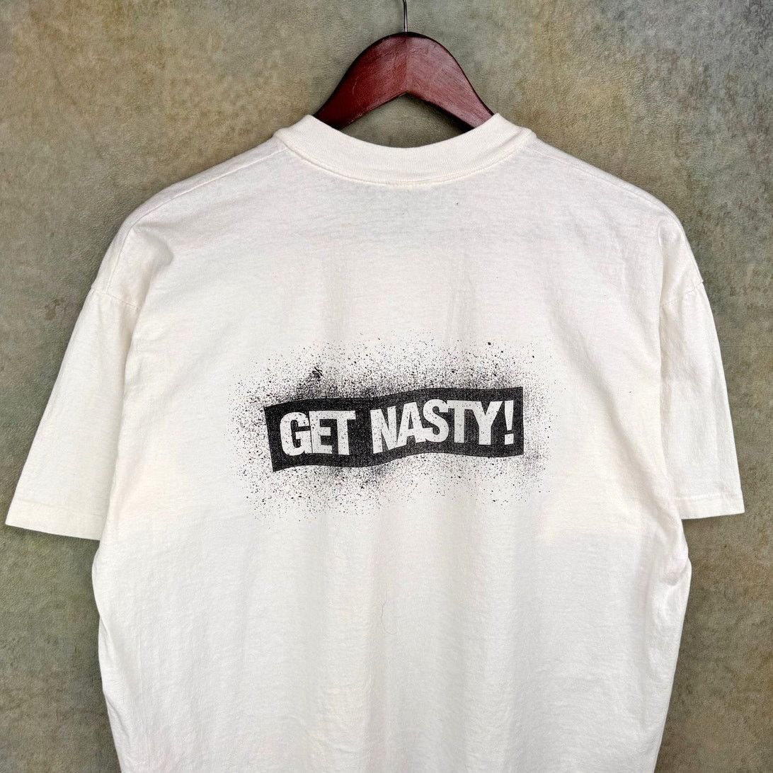Rap Tees × Vintage VTG 1989 Nastymix Records T Shirt Sz XL White Sir Mix A Lot Size US XL / EU 56 / 4 - 2 Thumbnail