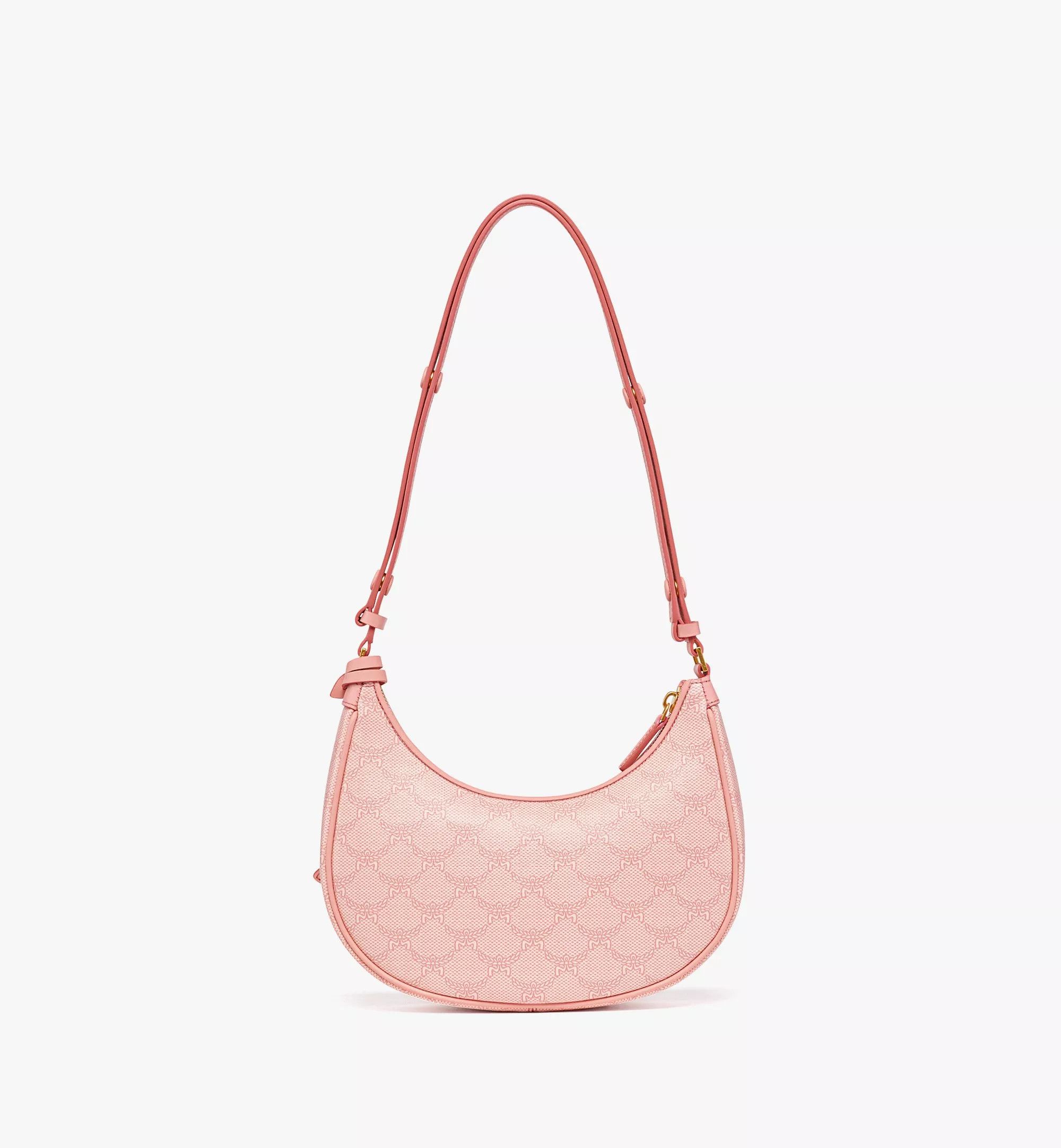 MCM o1mt1gz0725 Size: OS / Small Hobo Bag in Pink Size ONE SIZE - 5 Thumbnail
