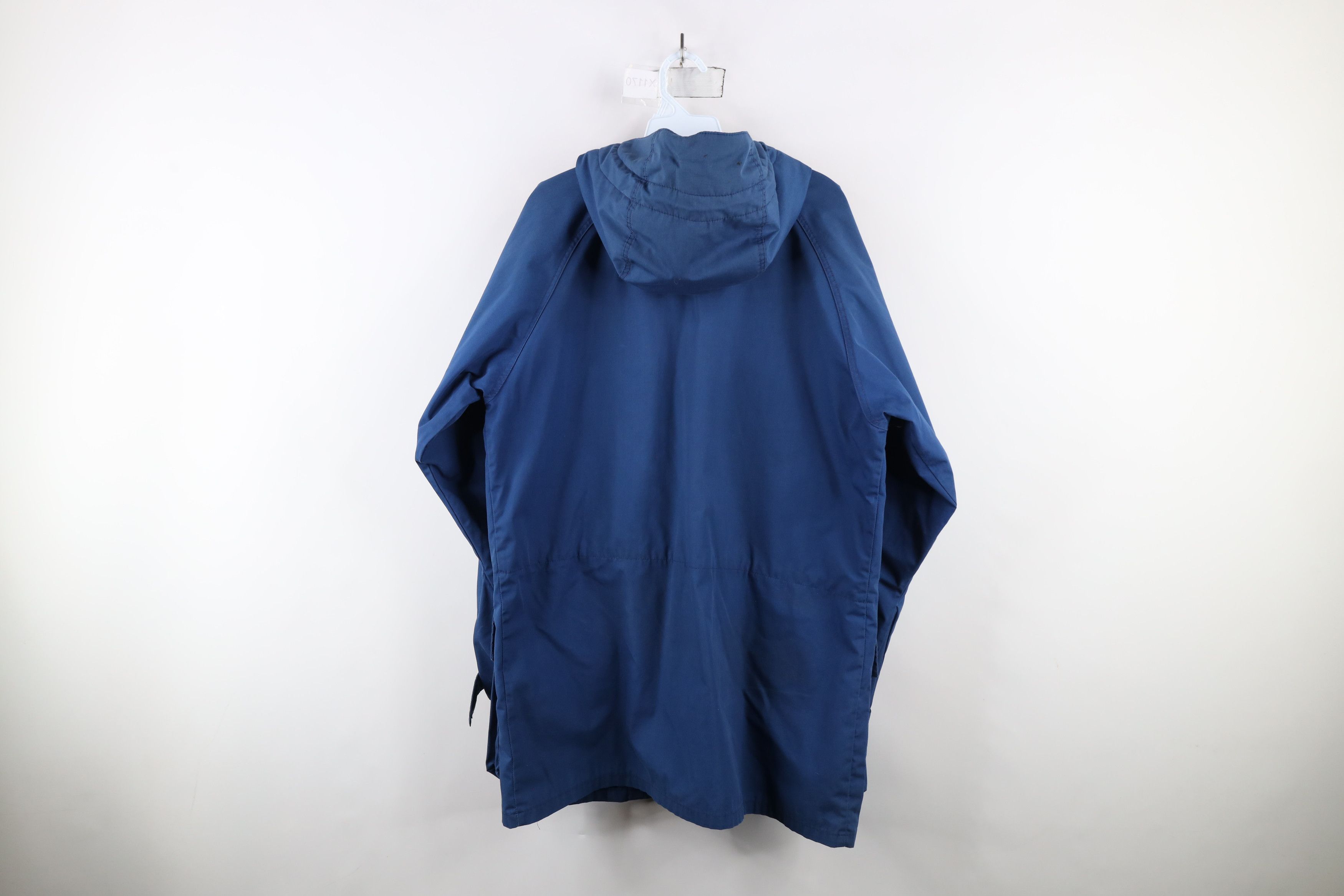 Rei × Vintage Vintage 80s 90s REI Full Zip Hooded Parka Jacket Blue USA Size US XL / EU 56 / 4 - 16 Thumbnail