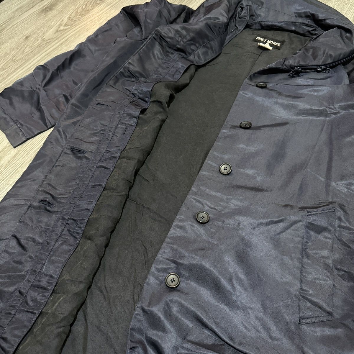 Issey Miyake Issey Miyake Parka Long Coat Size US L / EU 52-54 / 3 - 7 Thumbnail