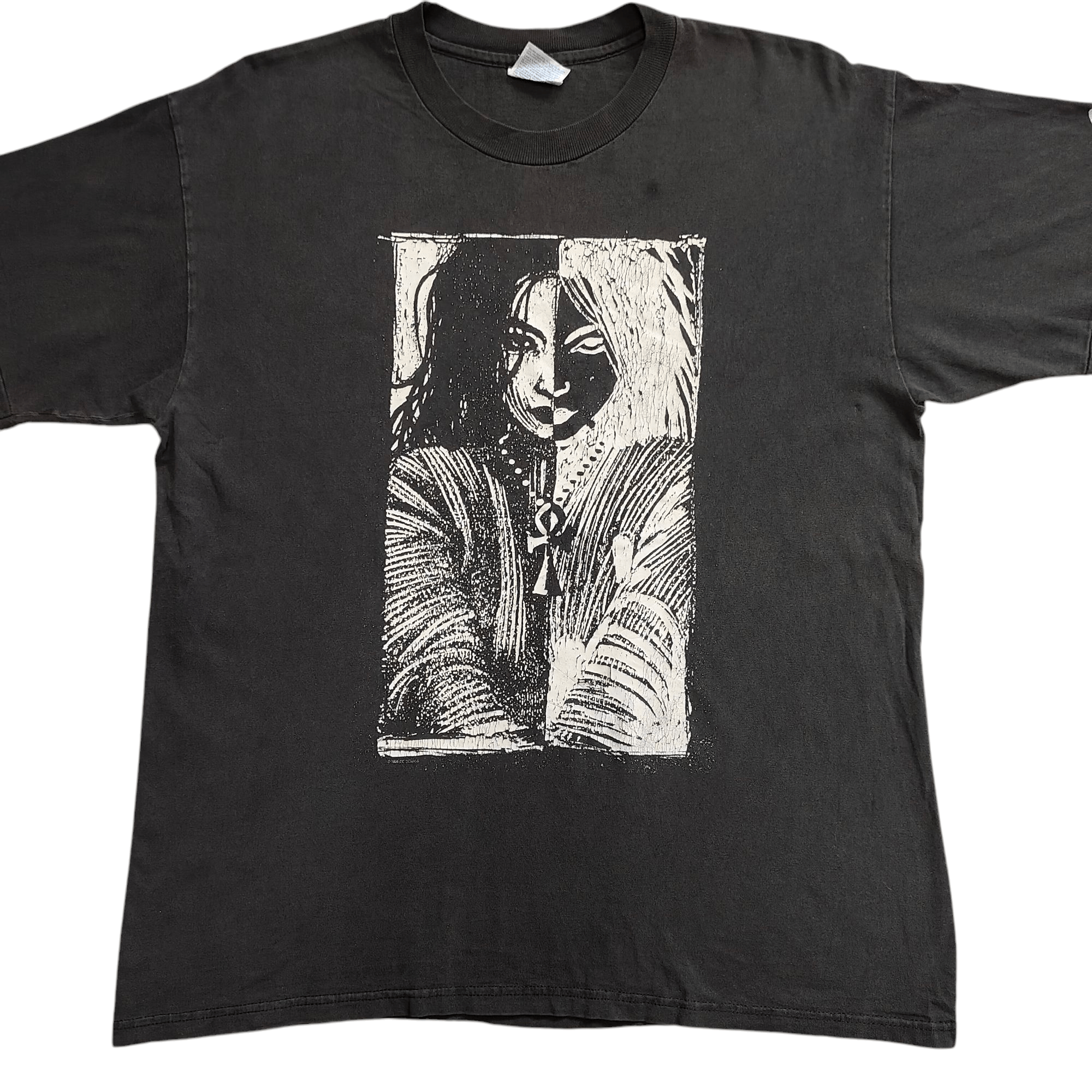 DC Comics × Vintage Vintage 90s DC Comics The Sandman Death T Shirt Size US L / EU 52-54 / 3 - 3 Thumbnail