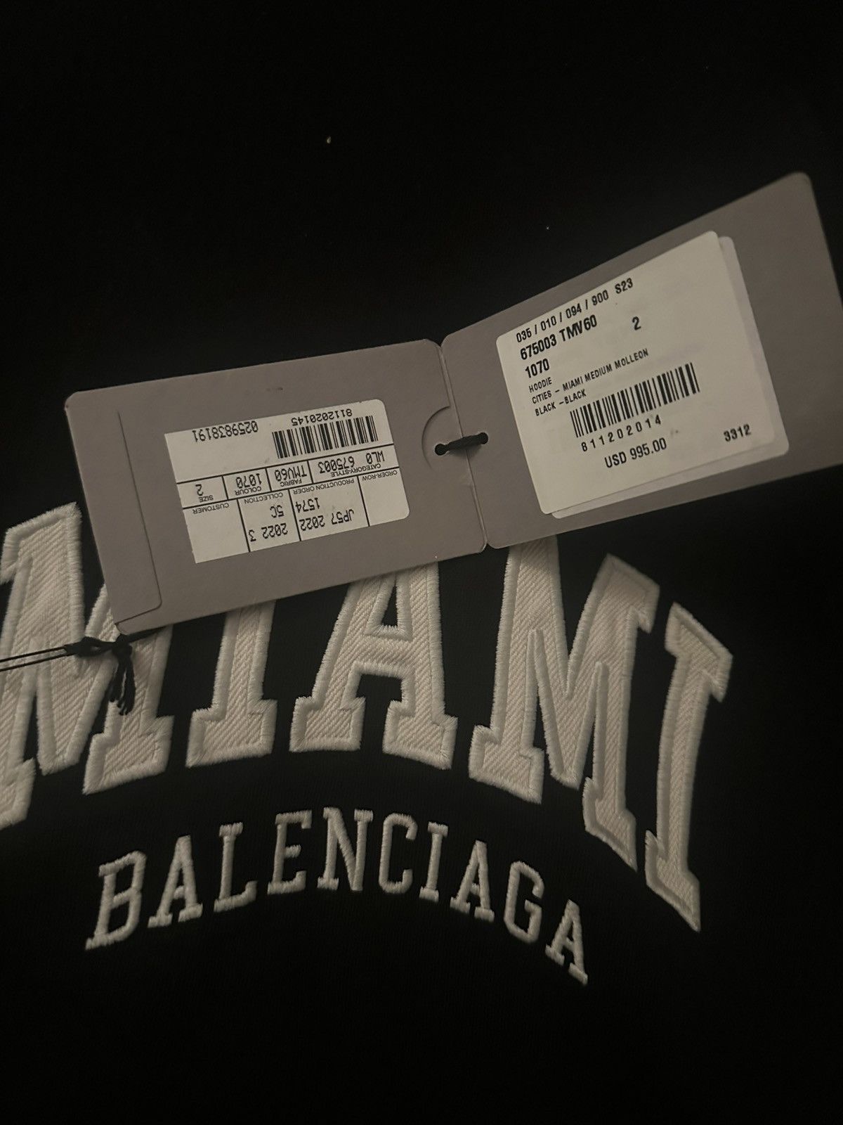 Balenciaga Balenciaga Miami Hoodie Size US L / EU 52-54 / 3 - 6 Thumbnail