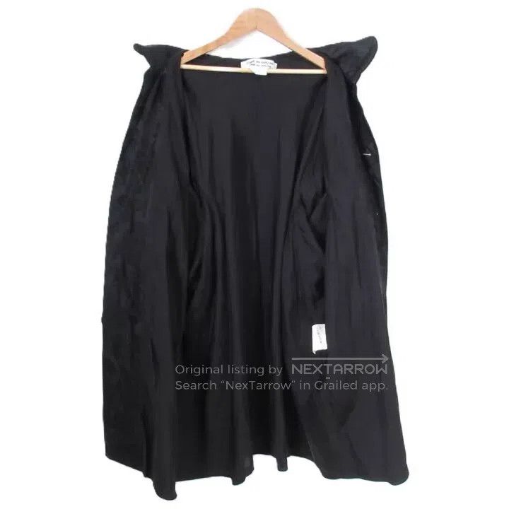 Comme des Garcons Comme des Garcons Vintage black jacquard embroidery round Size S / US 4 / IT 40 - 4 Thumbnail