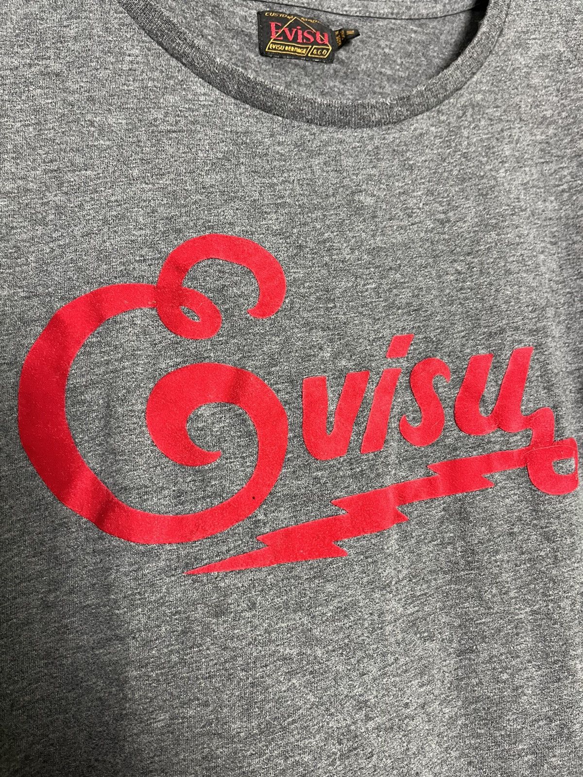 Evisu Evisu tshirt logo Size US XL / EU 56 / 4 - 2 Thumbnail