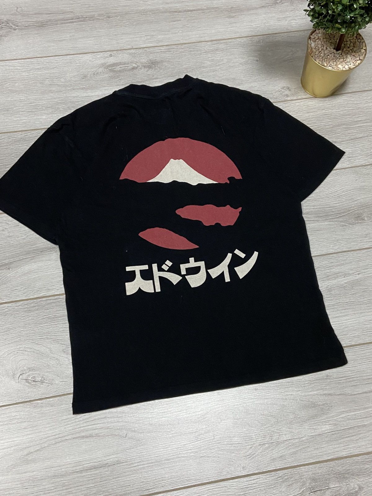 Edwin Edwin Kamifuji mountains big print T-shirt Japan brand Size US M / EU 48-50 / 2 - 9 Thumbnail
