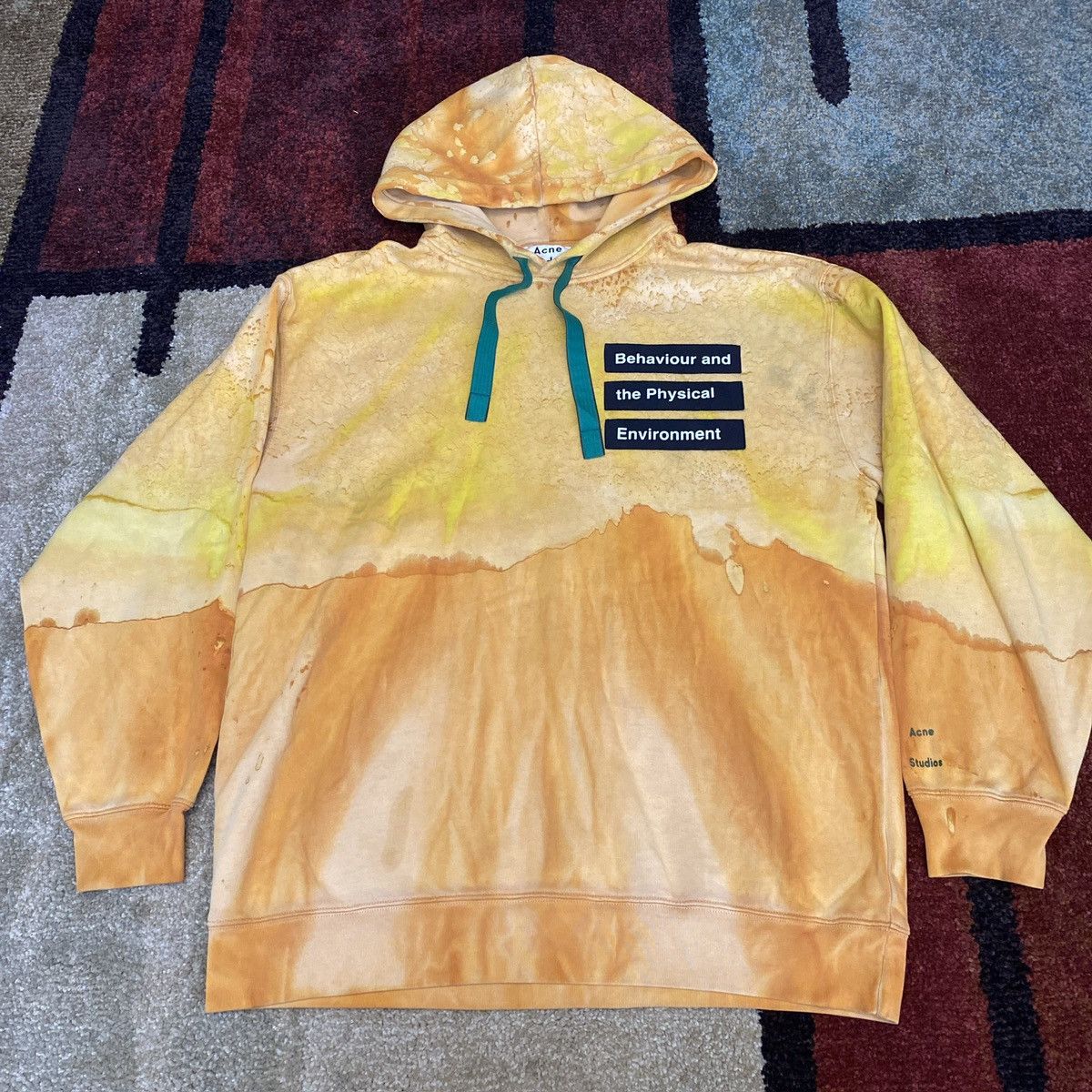 Acne Studios Acne Studios Behavior And The Physical Environment Hoodie Size US S / EU 44-46 / 1 - 1 Thumbnail