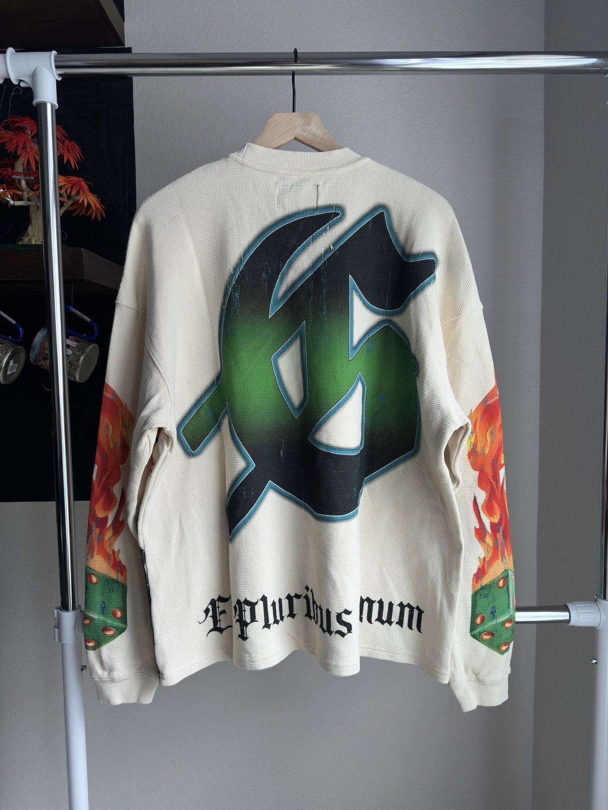 Godspeed Life’s a Gamble Thermal Long Sleeve Tee Bone Size US L / EU 52-54 / 3 - 2 Thumbnail