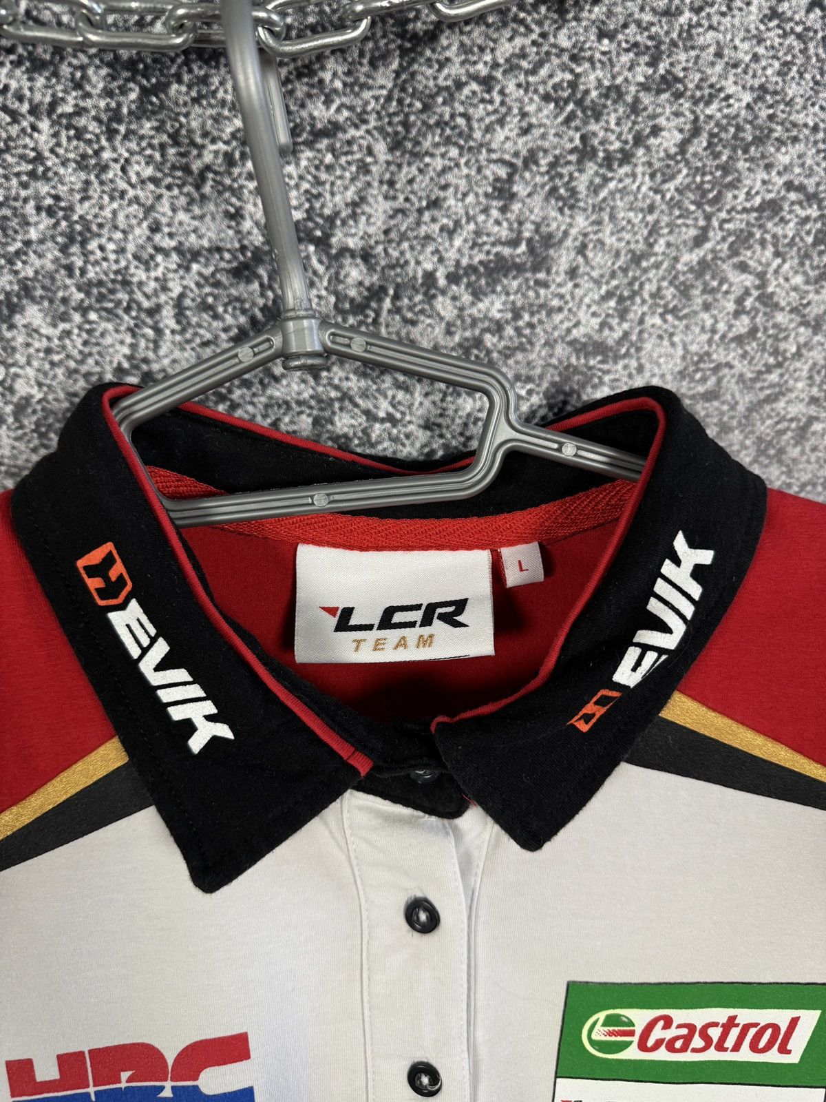 Honda Honda LCR Team Polo Shirt MotoGP Racing Official F1 Size L Size L / US 10 / IT 46 - 8 Thumbnail