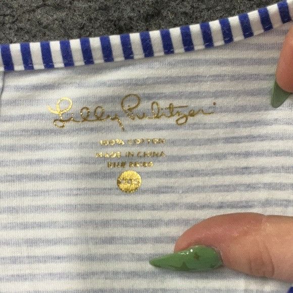 Lilly Pulitzer Lilly Pulitzer Beacon Navy white orange striped Dress Size XXS / US 00 / IT 34 - 9 Thumbnail
