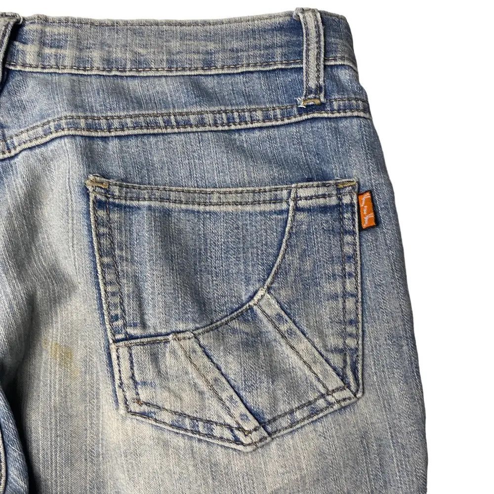 Vintage 2000's Fif Flared Seawash Baggy Jeans Size US 28 / EU 44 - 9 Thumbnail