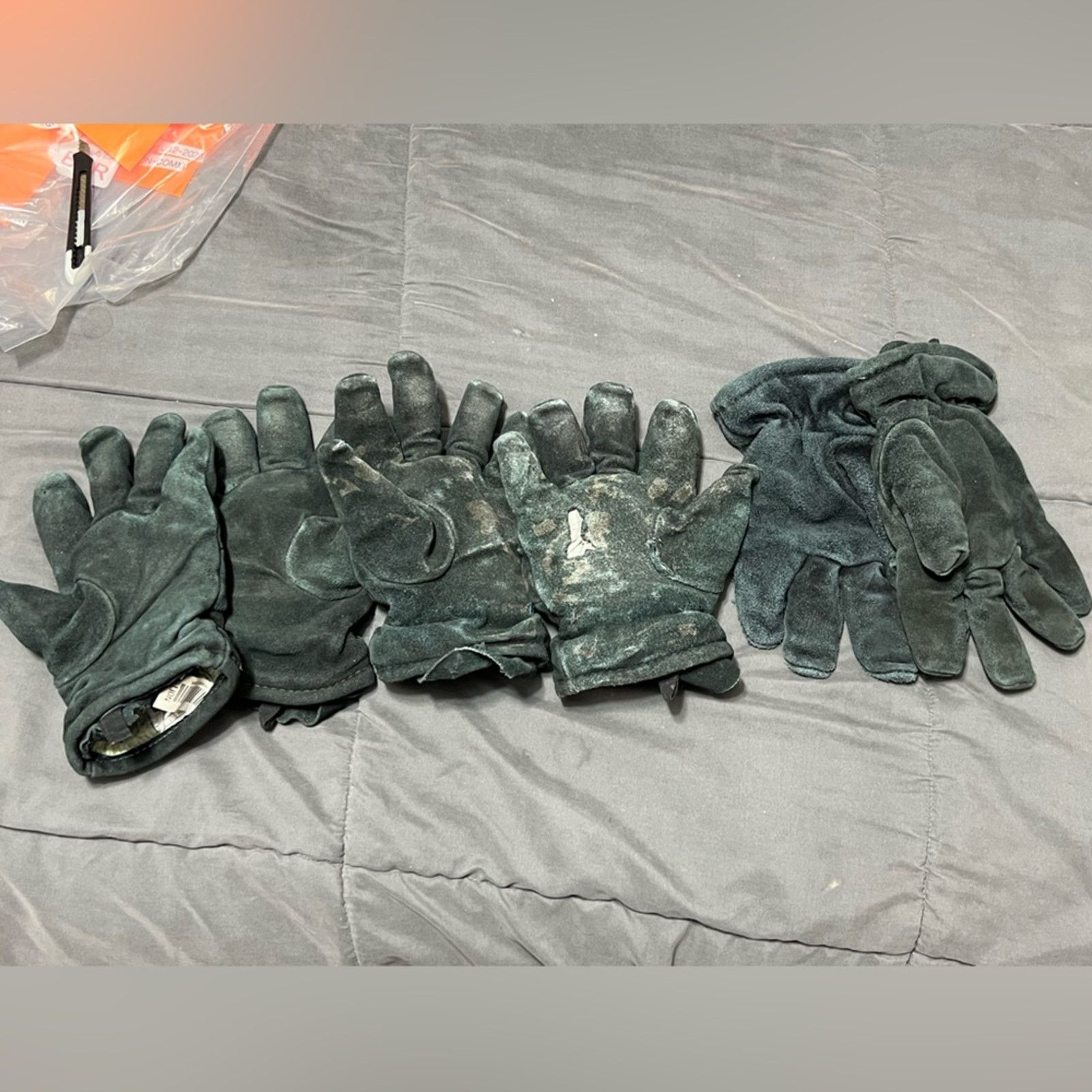 Goretex 3 PAIRS LION Commander Firefighting Gloves (LARGE) GORE-TEX Size ONE SIZE - 2 Thumbnail
