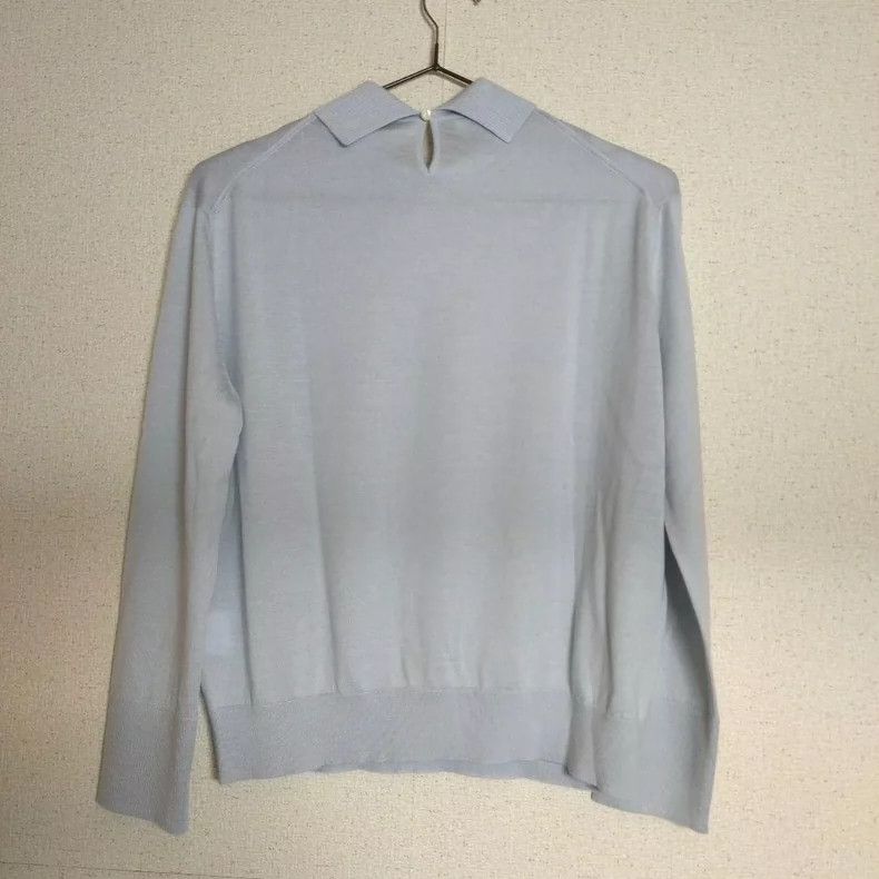 Loro Piana LORO PIANA Cashmere cotton blended knit sweater Size XS / US 0-2 / IT 36-38 - 2 Thumbnail