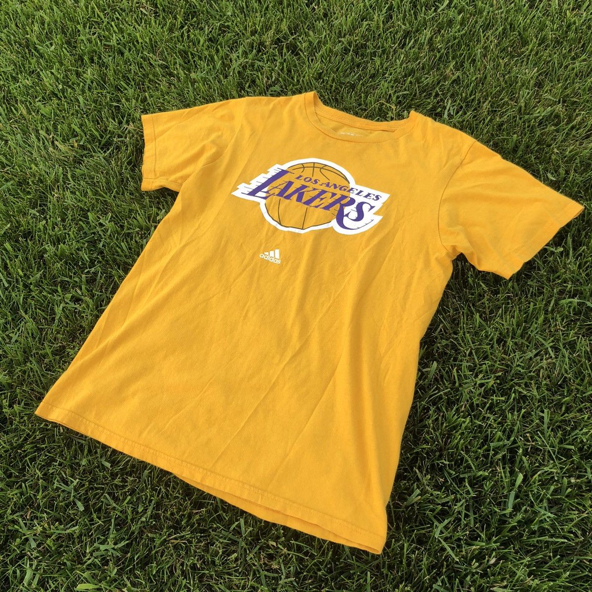 Adidas Los Angeles lakers adidas NBA shirt Size US M / EU 48-50 / 2 - 3 Thumbnail