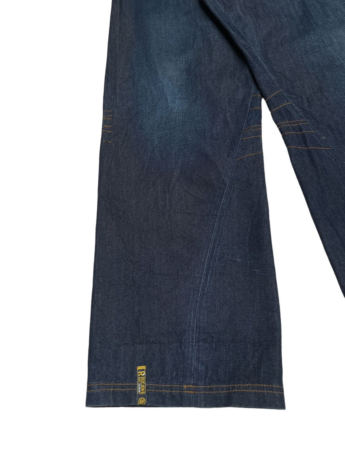 Rocawear Rare Design Vintage Brand Roca Wear HipHop Baggy Jeans 2000s Size US 34 / EU 50 - 5 Thumbnail