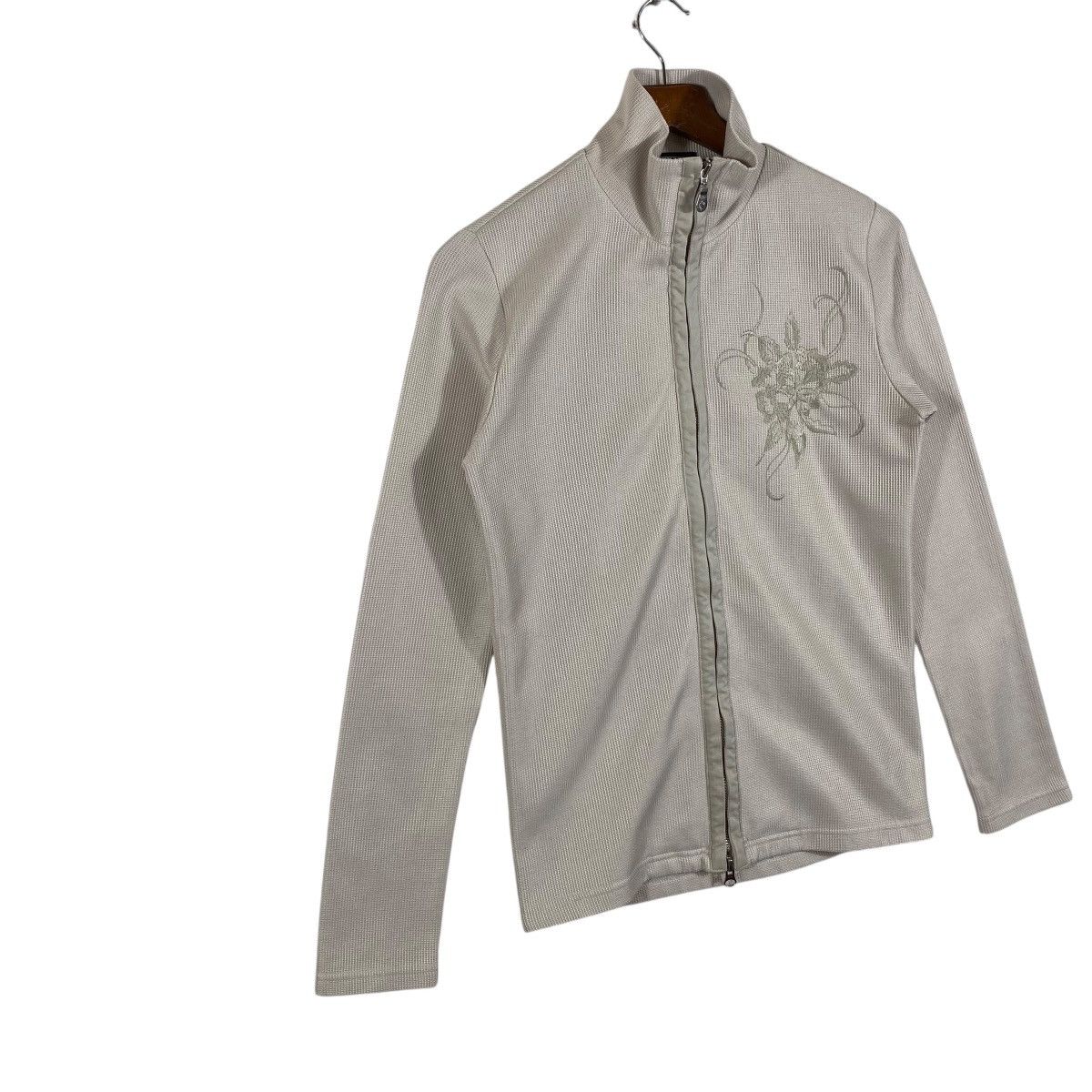 Tornado Mart Vintage 90s Tornado Mart Flower Embroidery Zipper Jacket Size US S / EU 44-46 / 1 - 3 Thumbnail