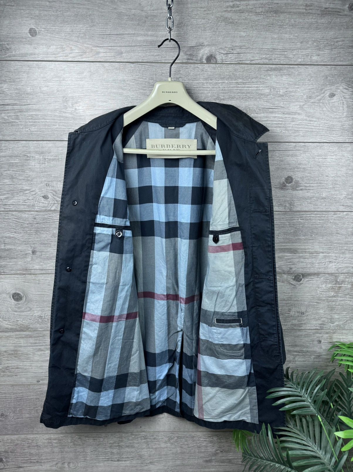Burberry BURBERRY BRIT VINTAGE LUXURY JACKET Size US L / EU 52-54 / 3 - 6 Thumbnail