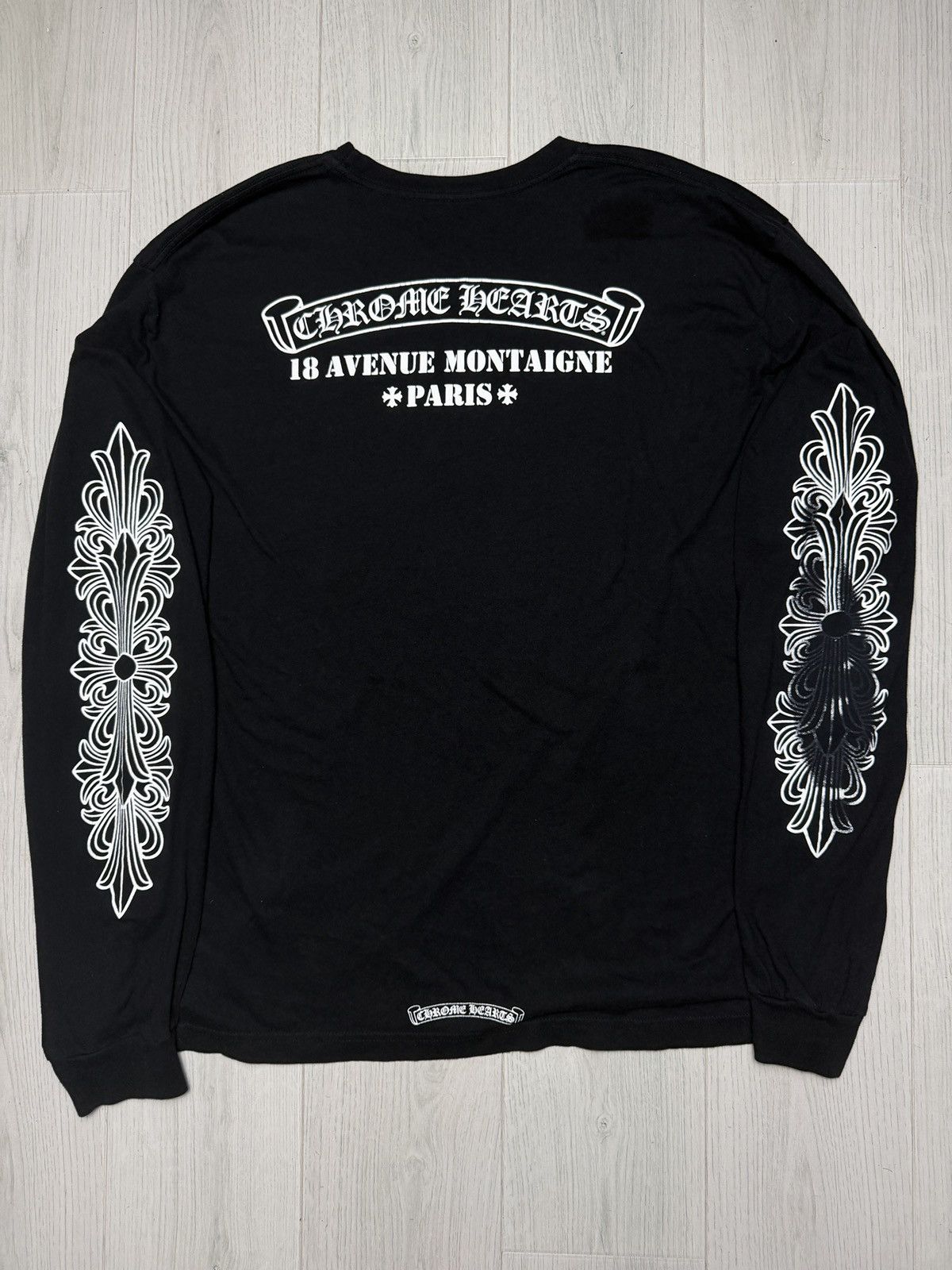 Chrome Hearts Chrome Hearts 18 Avenue Montaigne Paris Longsleeve