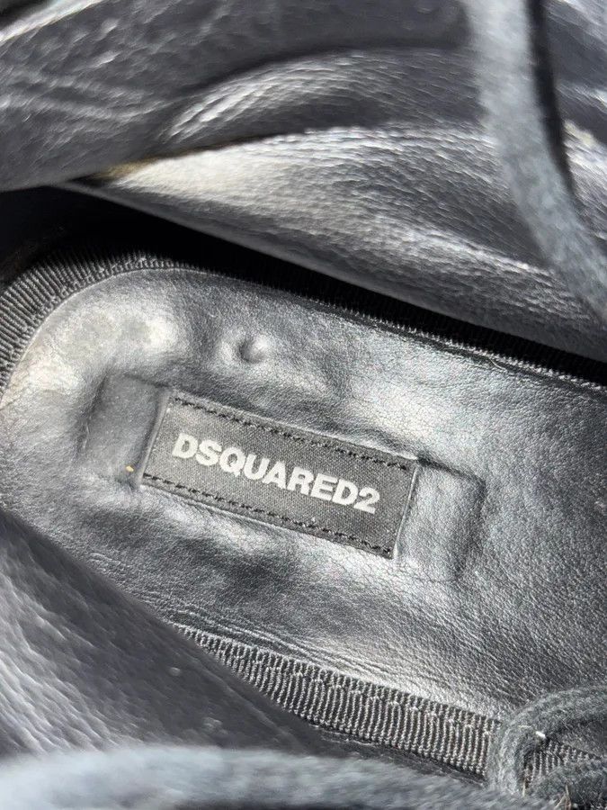 Dsquared2 Dsquared2 Hiking Boots Black Leather Boots Size US 8.5 / EU 41-42 - 11 Thumbnail