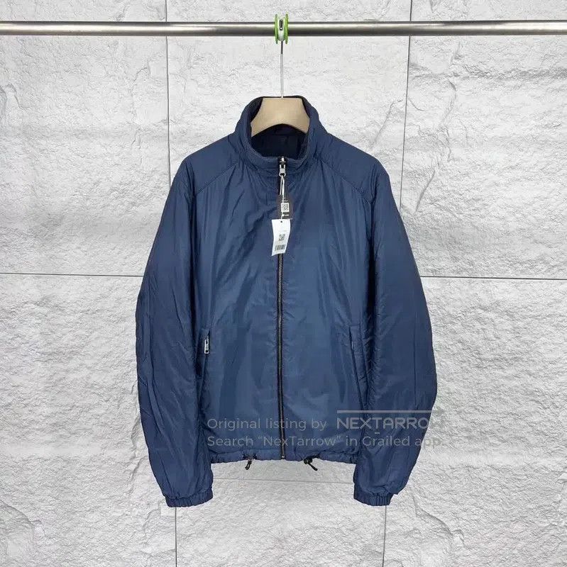 Other Prada Navy Blue Cotton Men's Jacket. Size US M / EU 48-50 / 2 - 1 Thumbnail