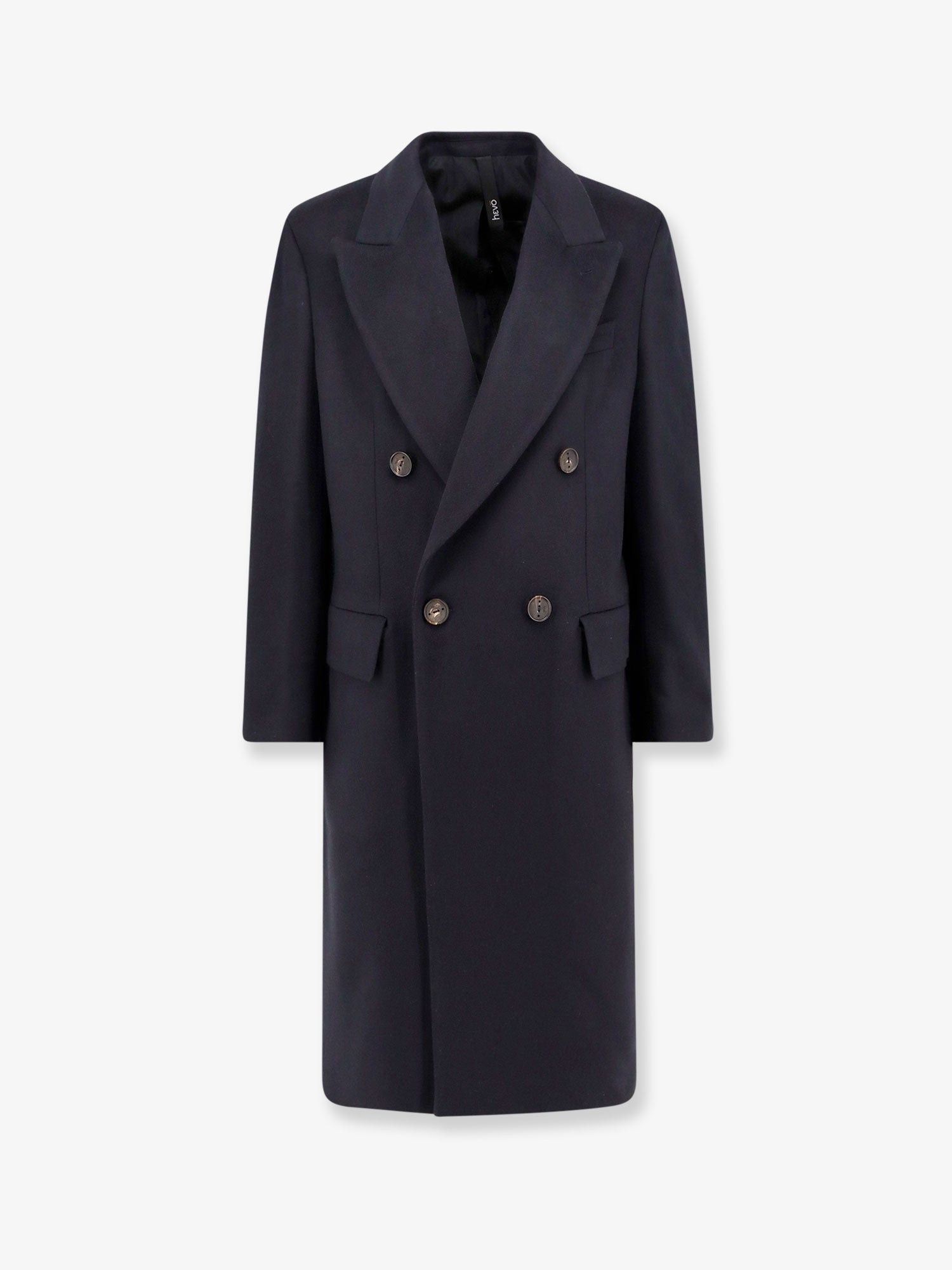 Hevo Cashmere Coat With Satin Lining Size US XXL / EU 58 / 5 - 1 Thumbnail