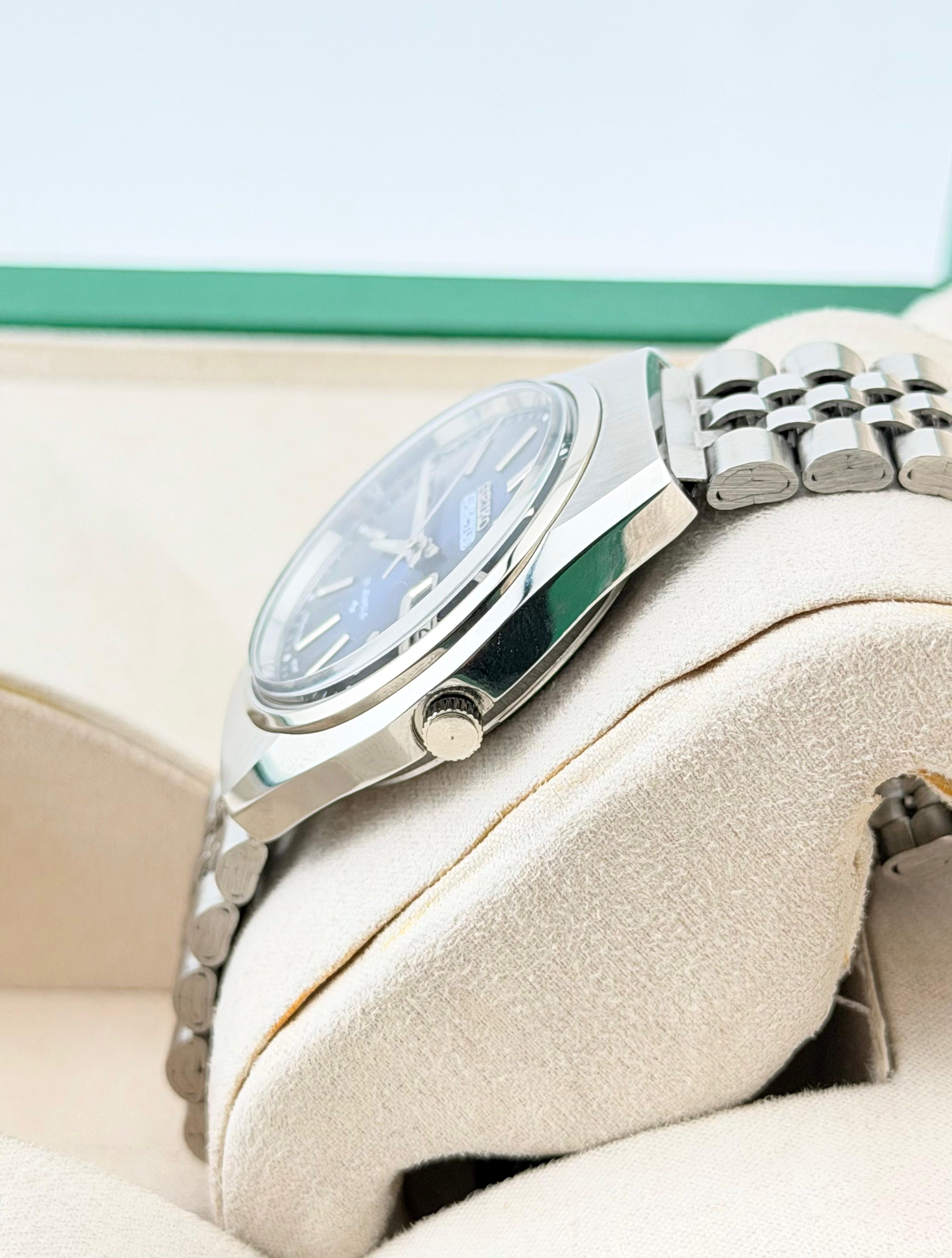 Seiko Elegant Seiko 5 Actus Men's Wrist Automatic Watch Size 36 - 8 Thumbnail