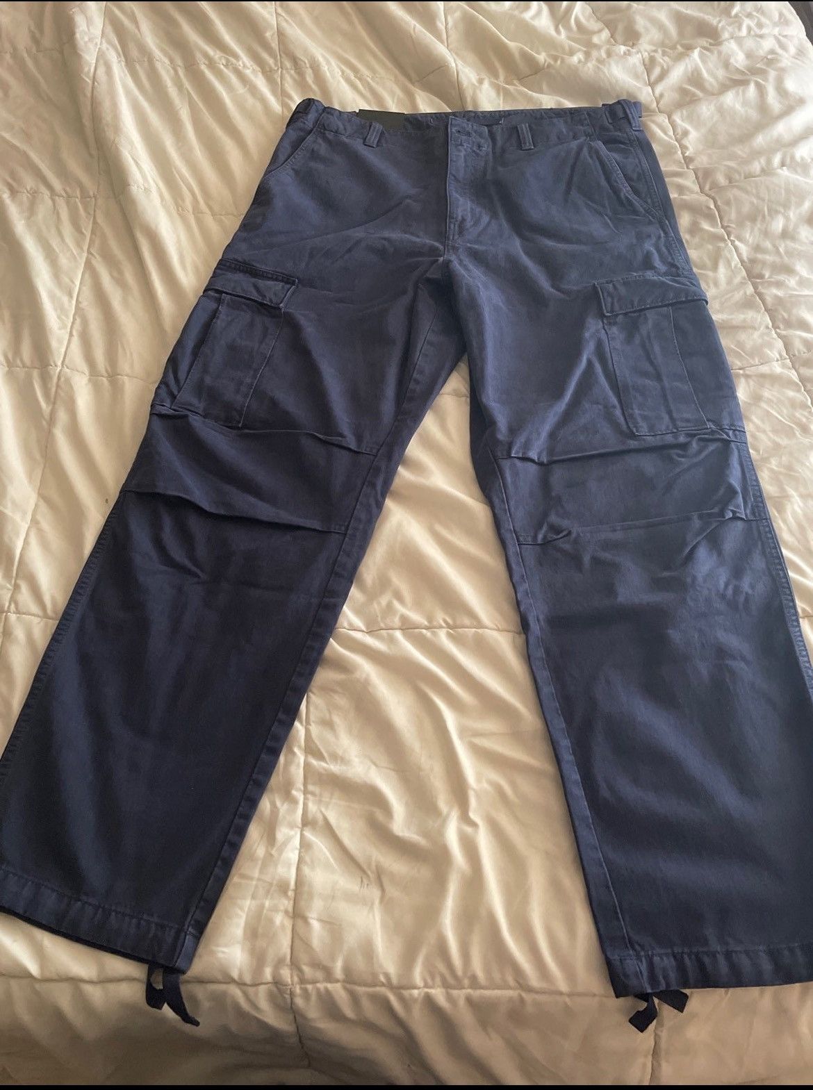 image of Banana Republic Heritage Cargo Pant, Boat Blue, Size 38 in Navy, Men's