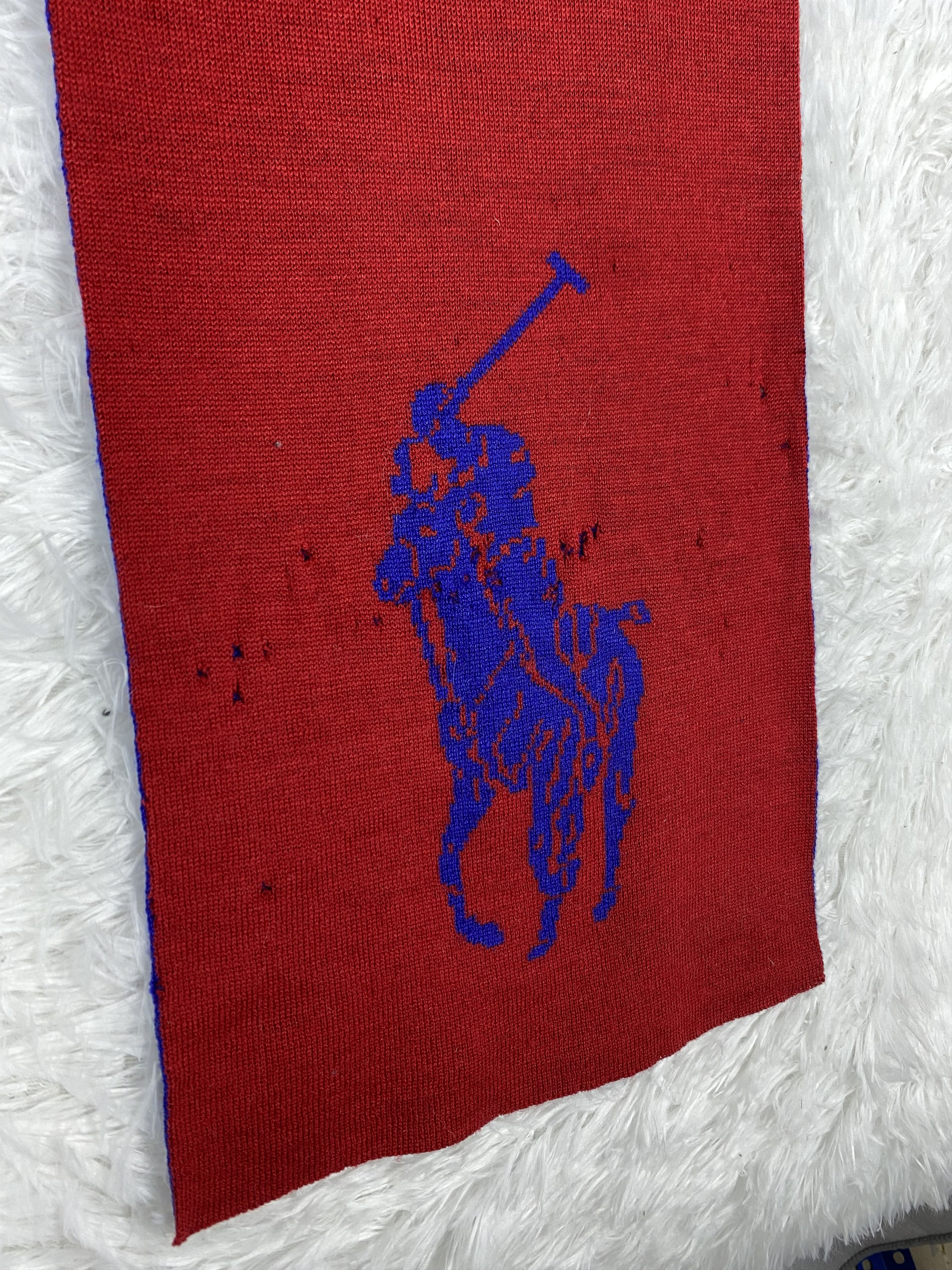 Polo Ralph Lauren Vintage Polo Ralph Lauren Scarf / Muffler Neckwear PM0068 Size ONE SIZE - 3 Thumbnail