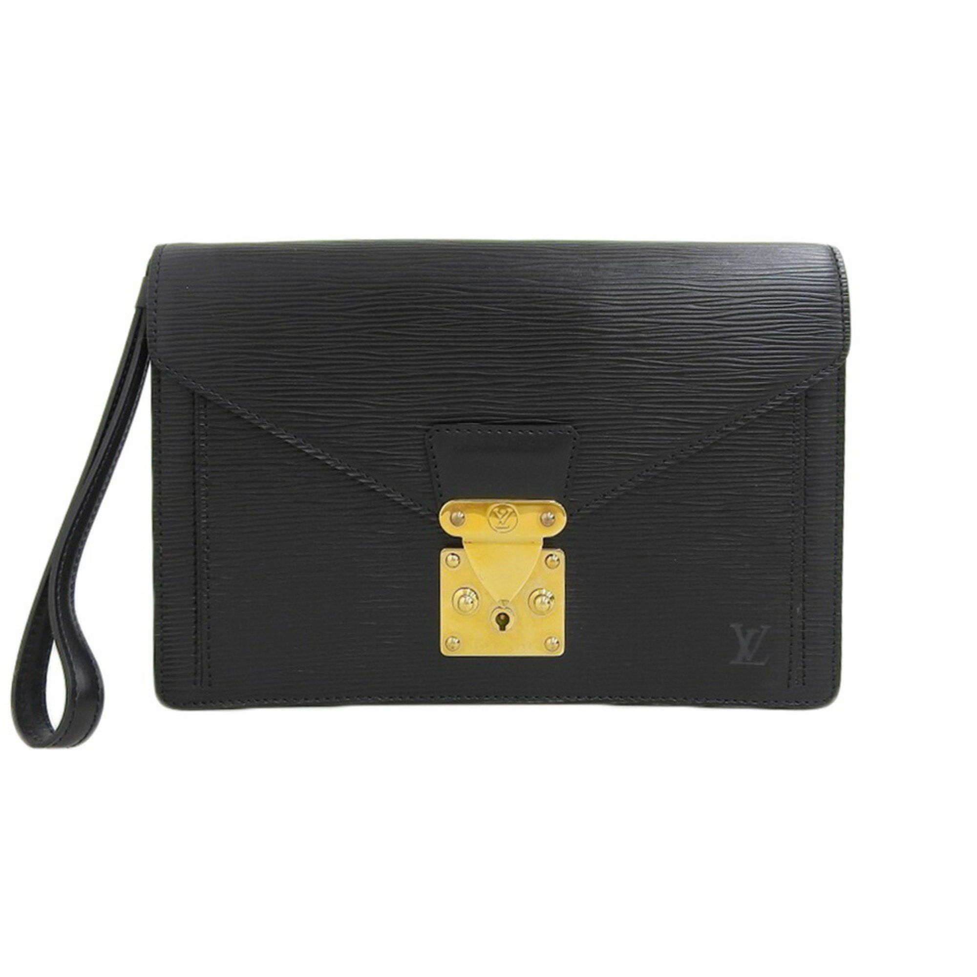 Louis Vuitton Louis Vuitton Epi Pochette Serie Dragonne M52612 Second Bag Clutch Leather Black Size ONE SIZE - 1 Thumbnail