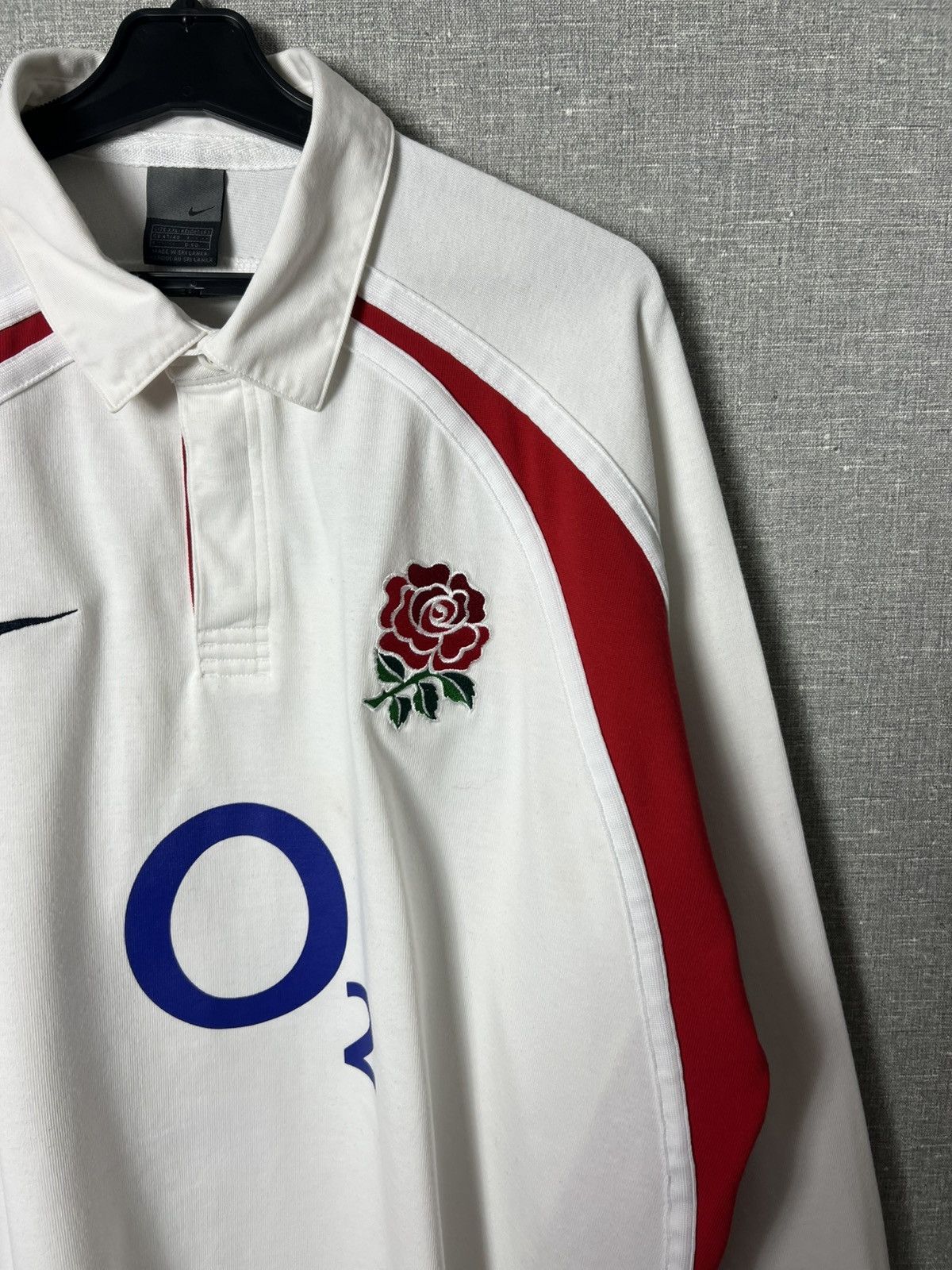 Nike Vintage Nike England Rugby World Cup 2003 Long Sleeve Jersey Size US XXL / EU 58 / 5 - 8 Thumbnail