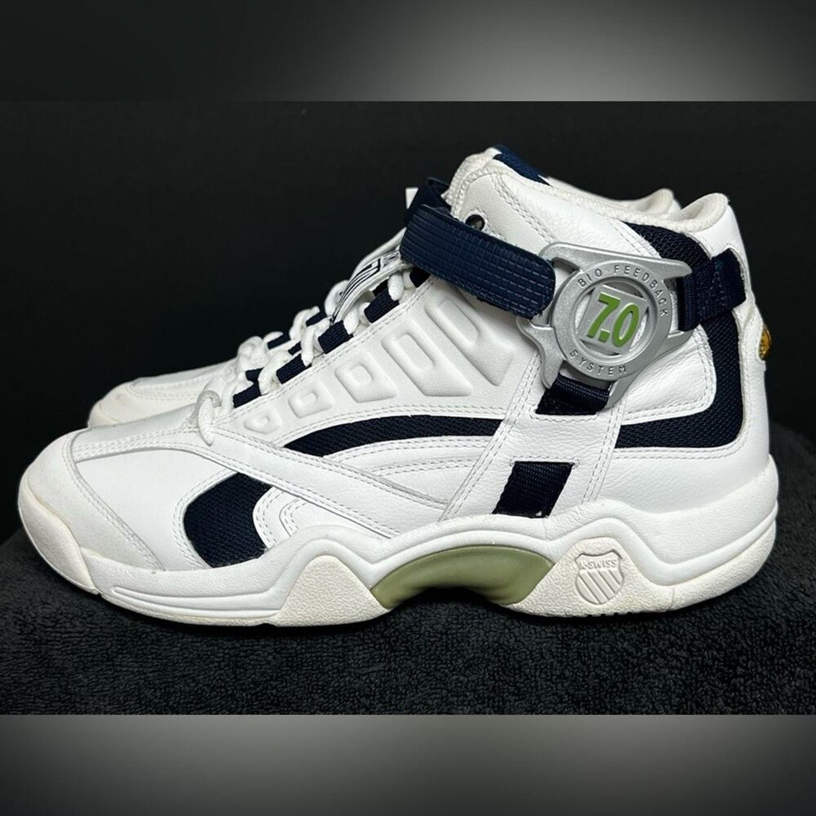 K-Swiss VINTAGE K-Swiss Bio Feedback 7.0 Si-Defier Men’s Shoes RARE Size US 10.5 / EU 43-44 - 2 Thumbnail