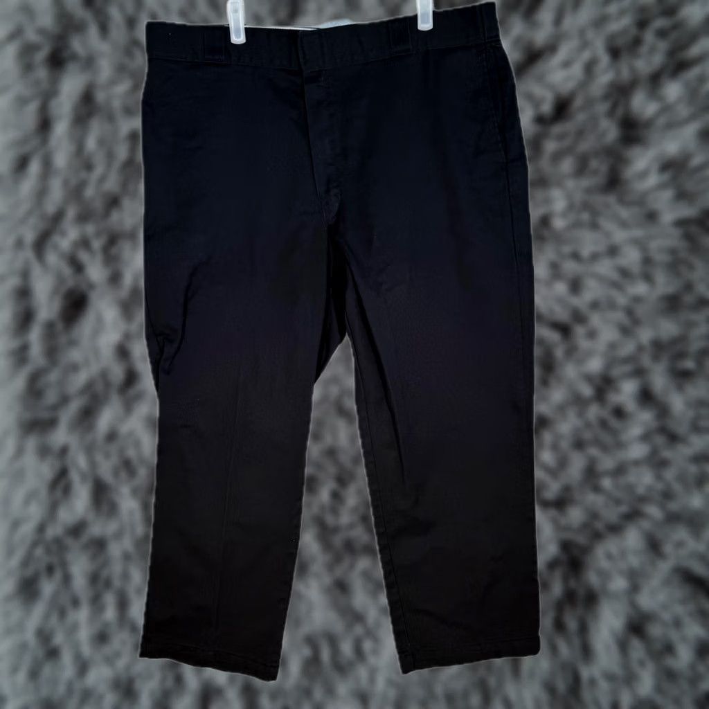 Dickies VINTAGE? No. Dickies 874 Original Flex Pants Mens 40 x 30 Black Pants High-Rise Workwear Size US 40 / EU 56 - 1 Thumbnail