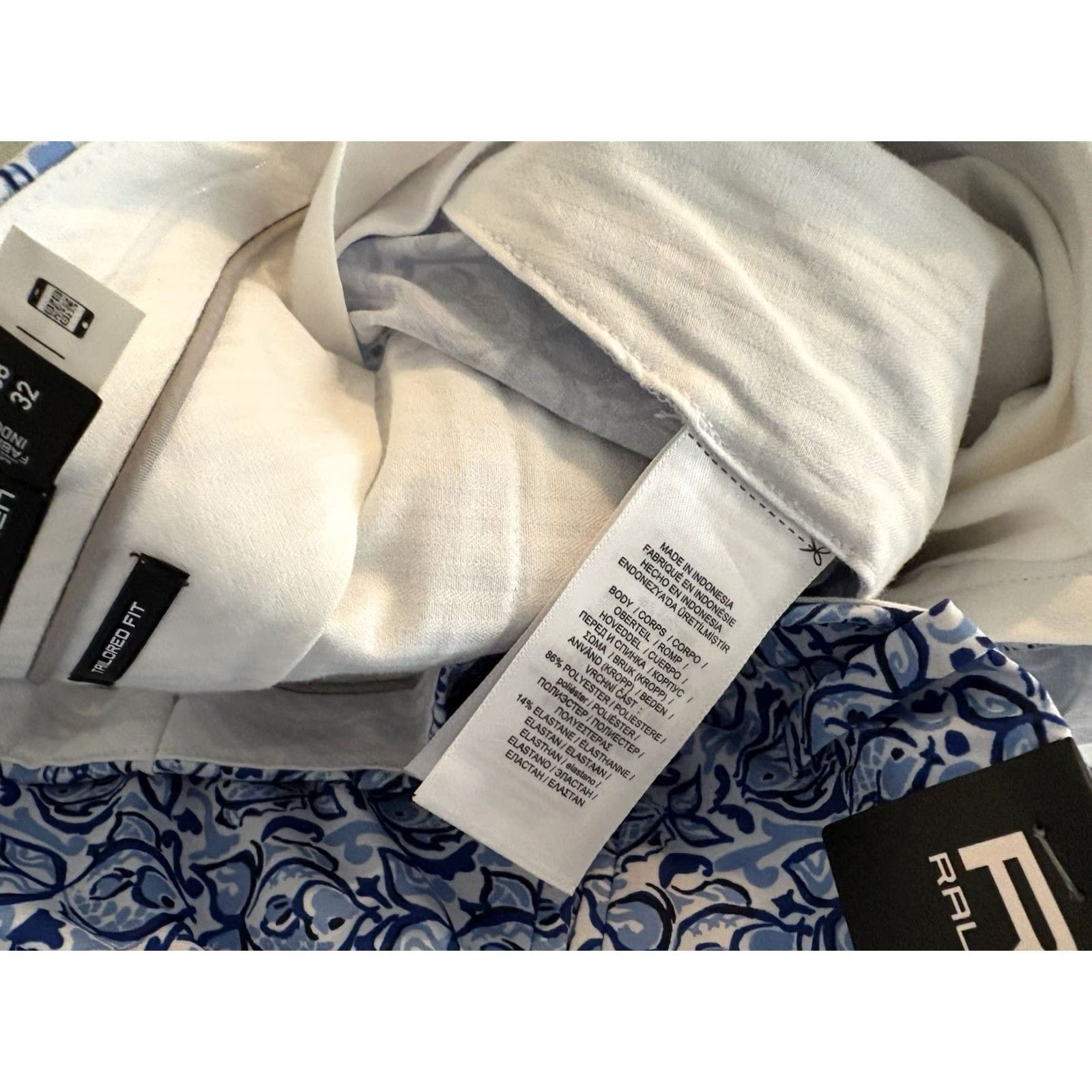 RLX Ralph Lauren RLX Ralph Lauren Golf Pants Blue Fish Print Mens 38x32 NWT 48 Size US 38 / EU 54 - 4 Thumbnail