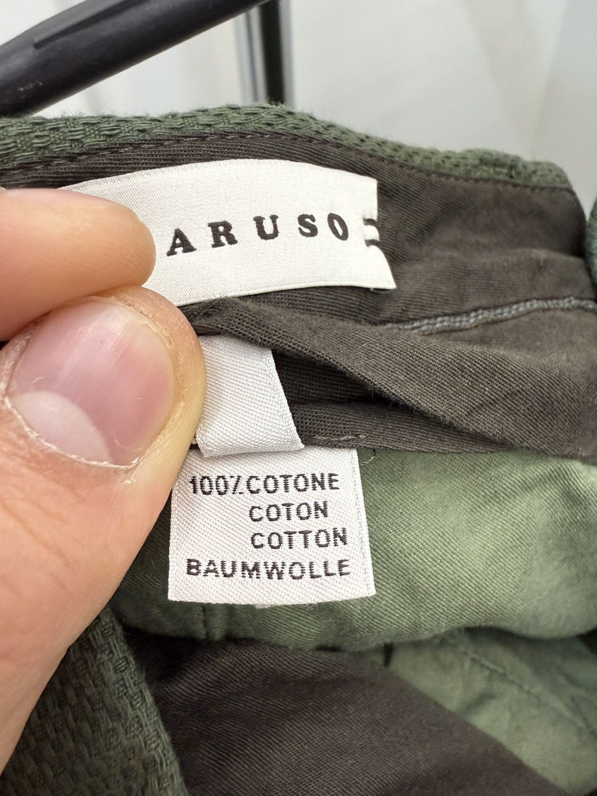 Caruso Caruso Cotton Chino Pants Size US 34 / EU 50 - 5 Thumbnail