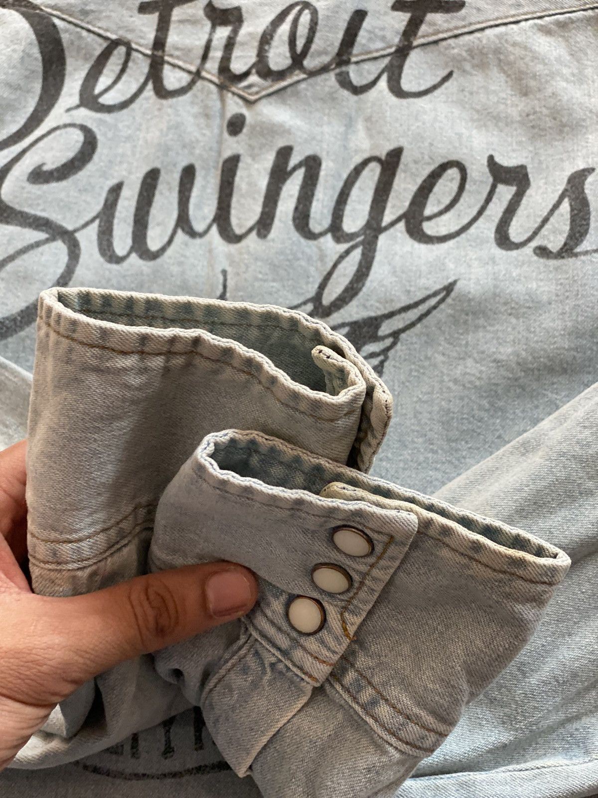 Wacko Maria Wacko Maria Guilty Parties Detroit Swinger Denim Jacket Size US M / EU 48-50 / 2 - 7 Thumbnail