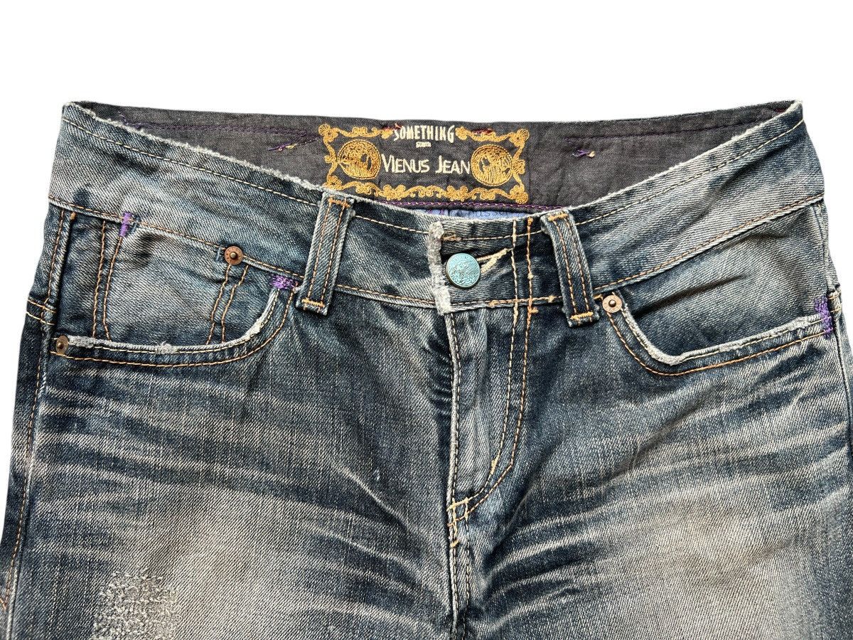 Edwin Edwin Vienus Distressed Bootcut Denim Flare Jeans 31x34 Size US 31 - 6 Thumbnail