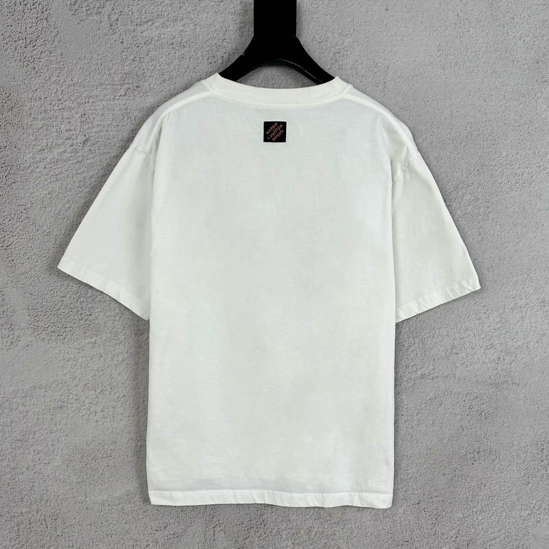 Louis Vuitton LV New White Big Floral Glitter Logo SS Tee XXL Size US XXL / EU 58 / 5 - 2 Thumbnail