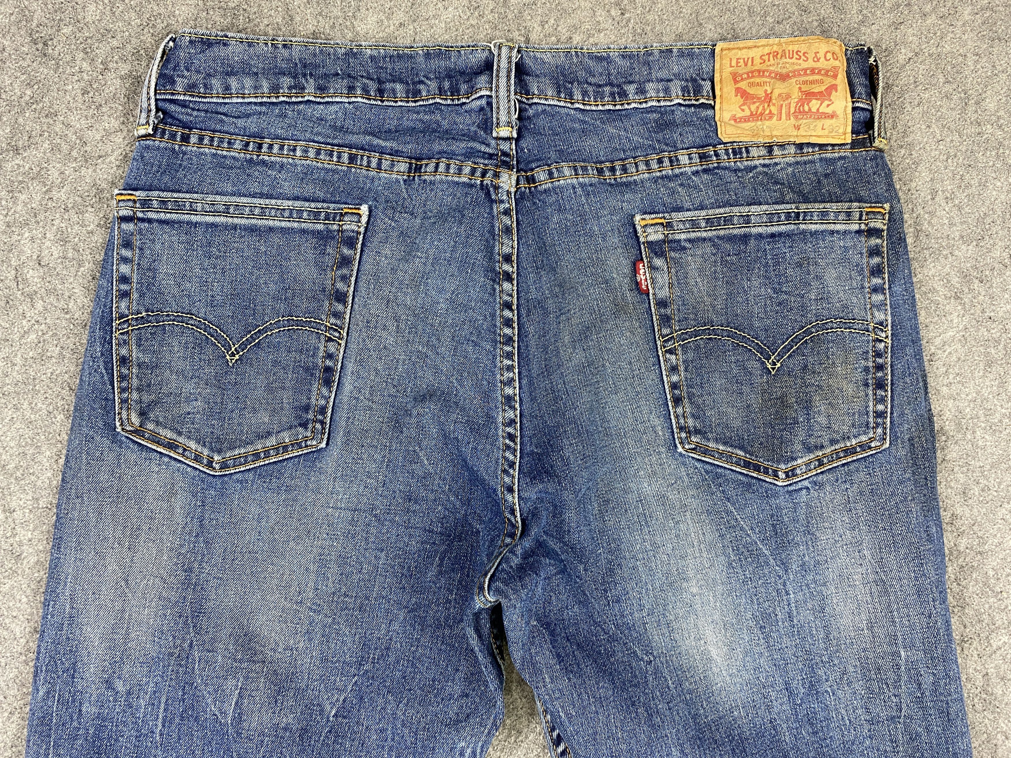 Levi's Distressed Blue Vintage Levi's 511 34x31.5 Denim -JN2106 Size US 34 / EU 50 - 5 Thumbnail