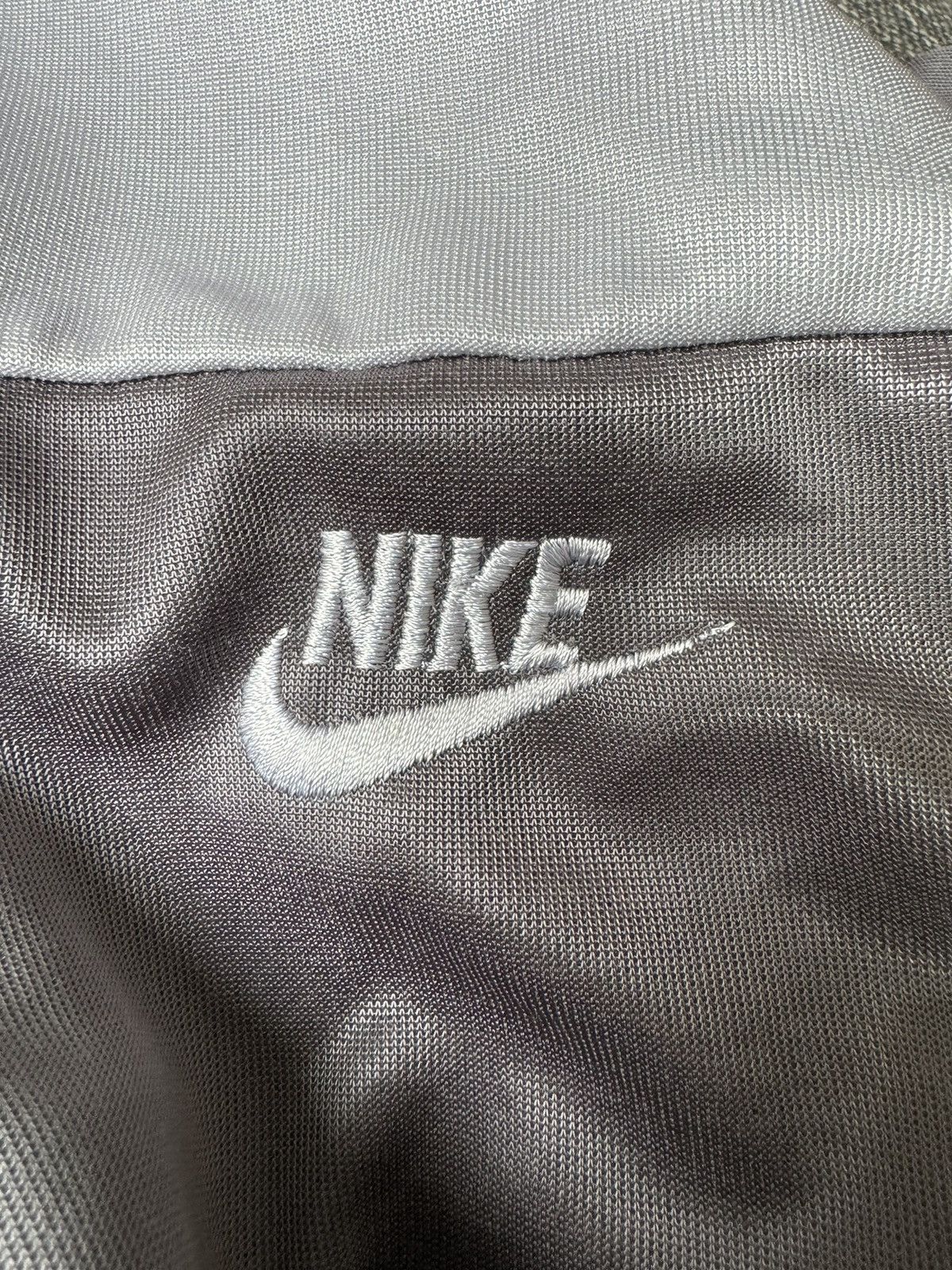 Nike × Vintage Vintage Nike track Jacket long sleeve zip up Grey Xl 80s Size US XL / EU 56 / 4 - 6 Thumbnail