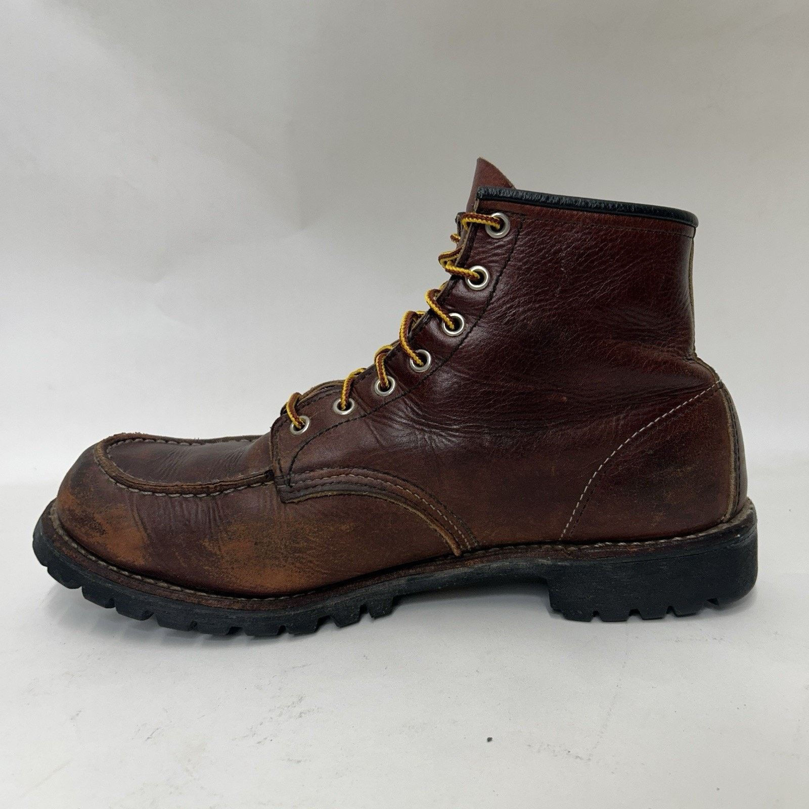 Red Wing Red Wing Roughneck 6-inch Moc Work Boots “Dark Brown” 8146 Size US 12 / EU 45 - 8 Thumbnail