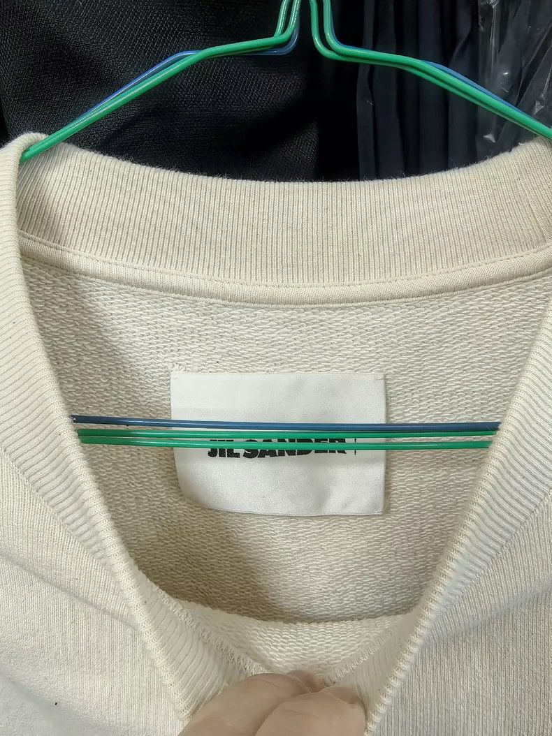 Jil Sander Jil Sander Beige Sweatshirt Size M / US 6-8 / IT 42-44 - 2 Thumbnail