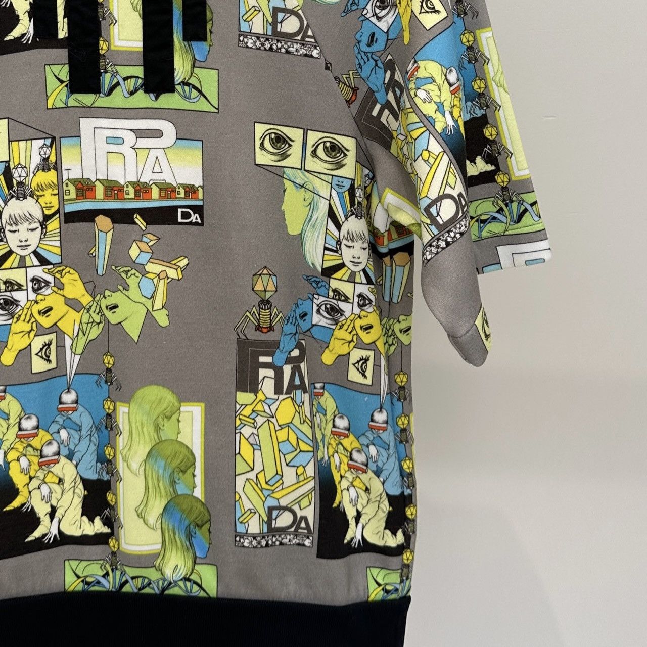Prada Prada Cartoon Anime Print Short-sleeved Sweatshirt Size M / US 6-8 / IT 42-44 - 3 Thumbnail