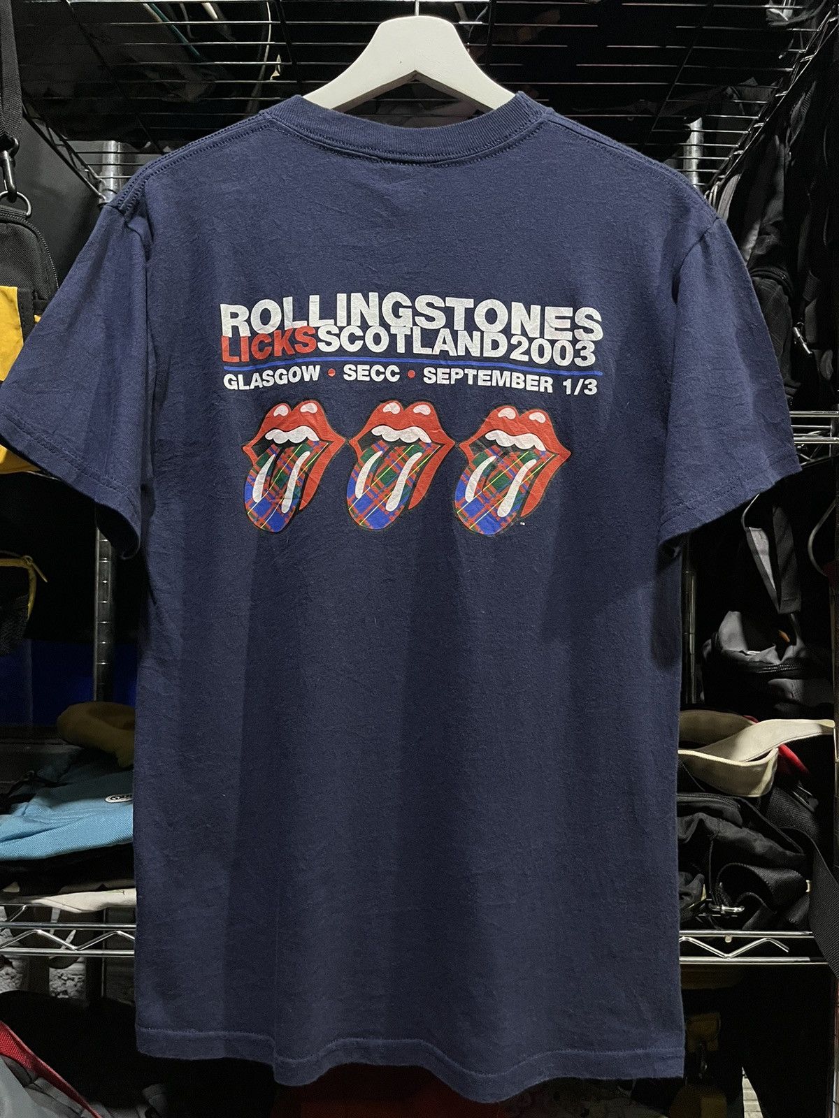 Band Tees Rolling Stones Licks Scotland Tour Tee 2003s Size US S / EU 44-46 / 1 - 2 Thumbnail