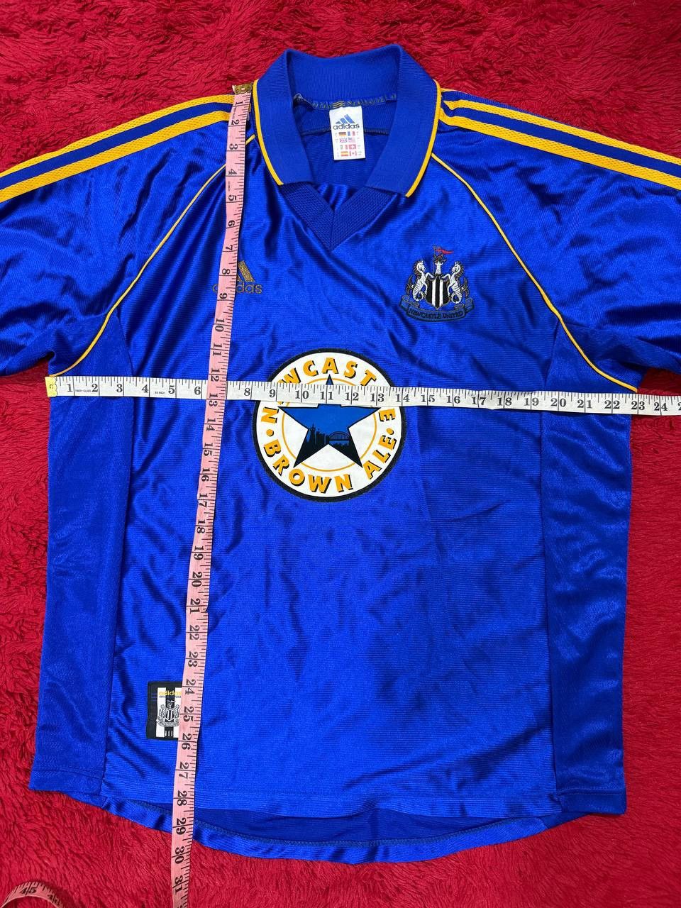 Adidas Vintage Newcastle United 1998/1999 away football jersey Size US L / EU 52-54 / 3 - 3 Thumbnail